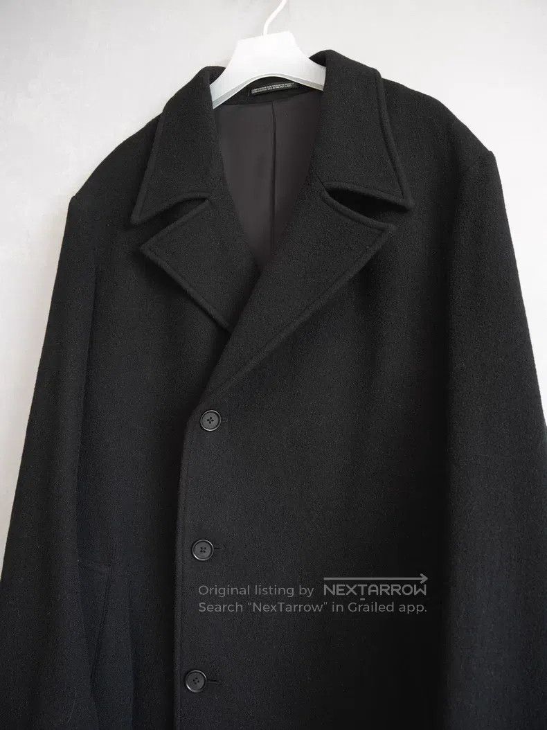 Yohji Yamamoto Yohji Yamamoto Fringed Wool Coat Size US S / EU 44-46 / 1 - 4 Thumbnail
