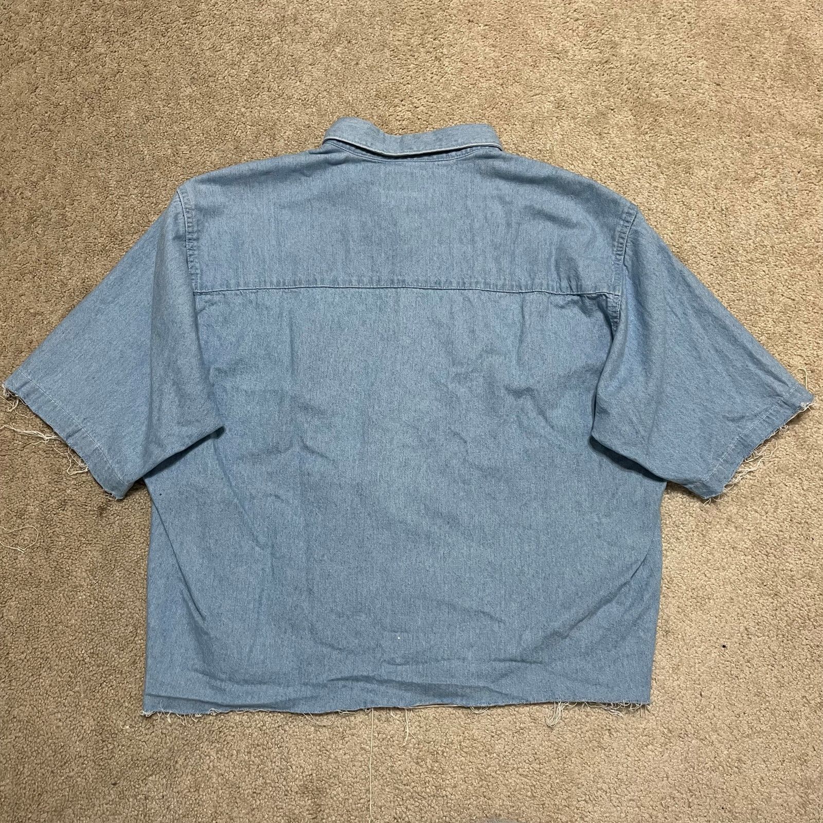Other Vintage Golden Flake Racing Distressed Denim Button Up Large Size US L / EU 52-54 / 3 - 2 Thumbnail