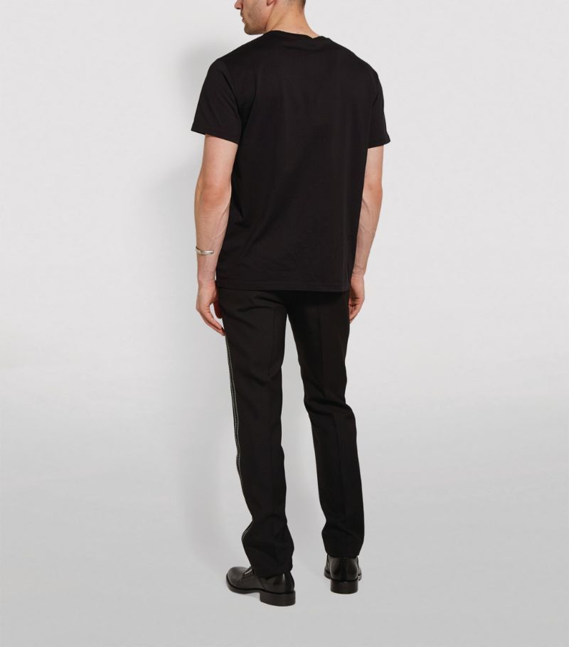 Givenchy Black Rainbow Signature Logo T-Shirt Size US M / EU 48-50 / 2 - 4 Thumbnail