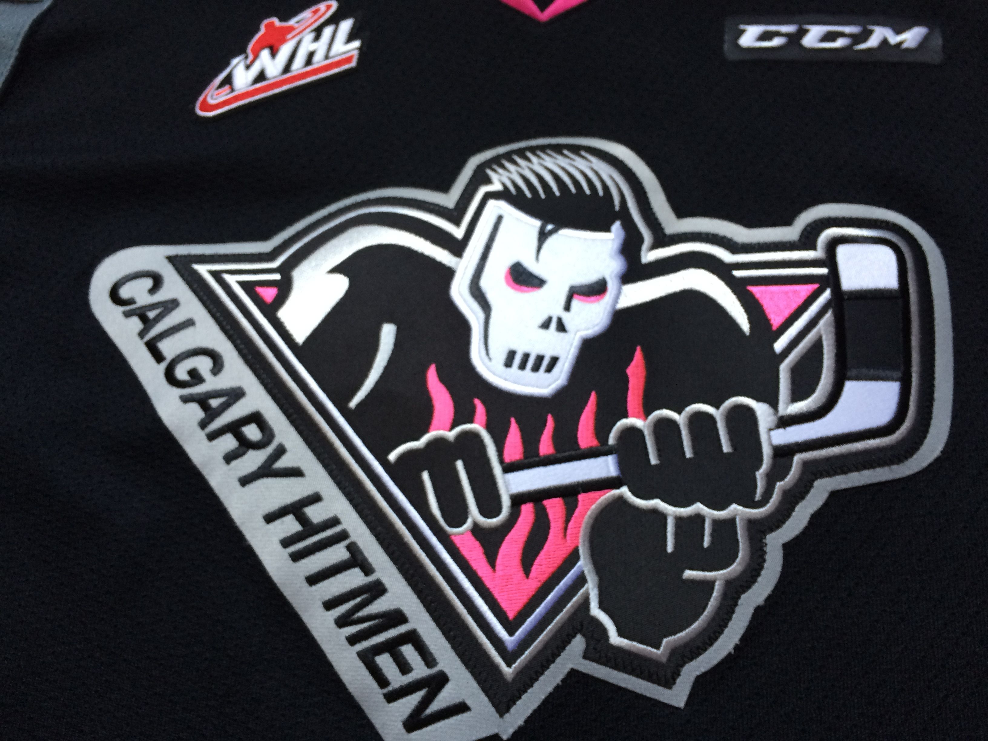Ccm × NHL × Vintage Vintage Calgary Hitmen CCM Womens Hockey Jersey Size XXL / US 16-18 / IT 52-54 - 2 Thumbnail