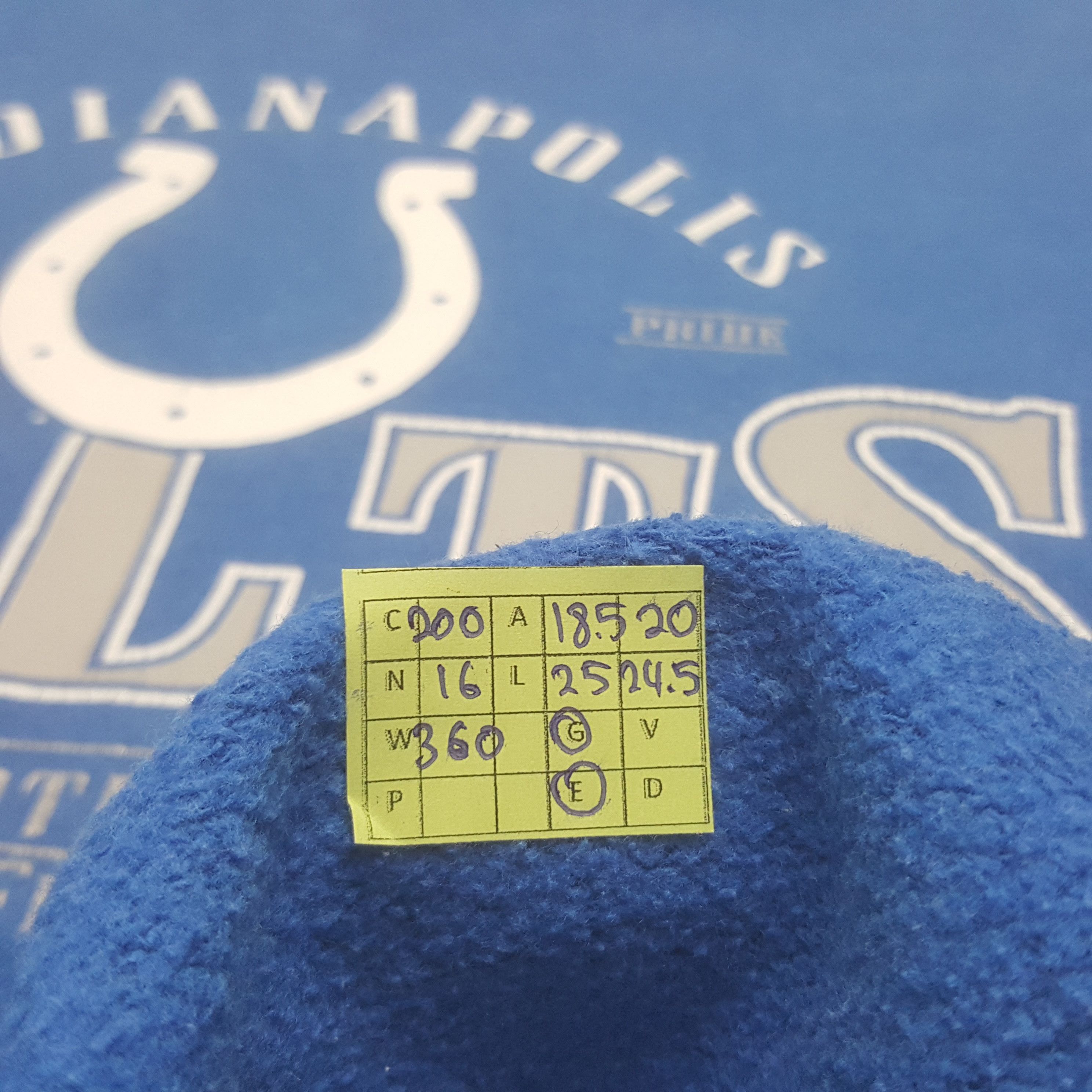 Vintage Lee Indianapolis COLTS National Football Sweatshirt