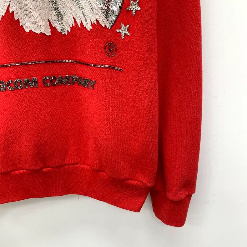 Gucci Gucci Red snow mountain sequin cotton round-neck long-slee Size US S / EU 44-46 / 1 - 4 Thumbnail