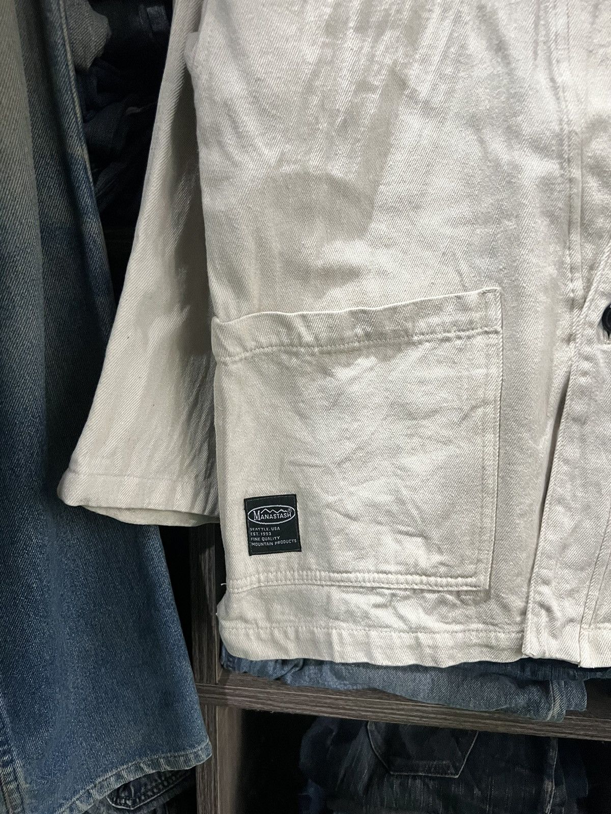 Manastash 🔥Rare Manastash Front Back Pocket Hemp Oversirts Size US L / EU 52-54 / 3 - 6 Thumbnail
