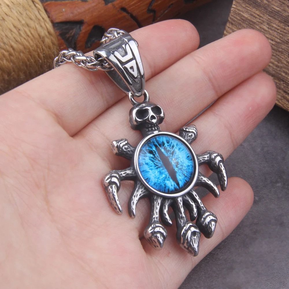 Other Dragon Eyes Pendant Accessories Necklace Gifts Size ONE SIZE - 6 Thumbnail