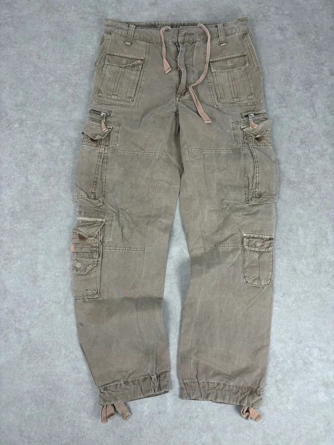 Dolce & Gabbana AW2006 Dolce & Gabbana Beige Cargo Military Pants Size US 32 / EU 48 - 1 Thumbnail