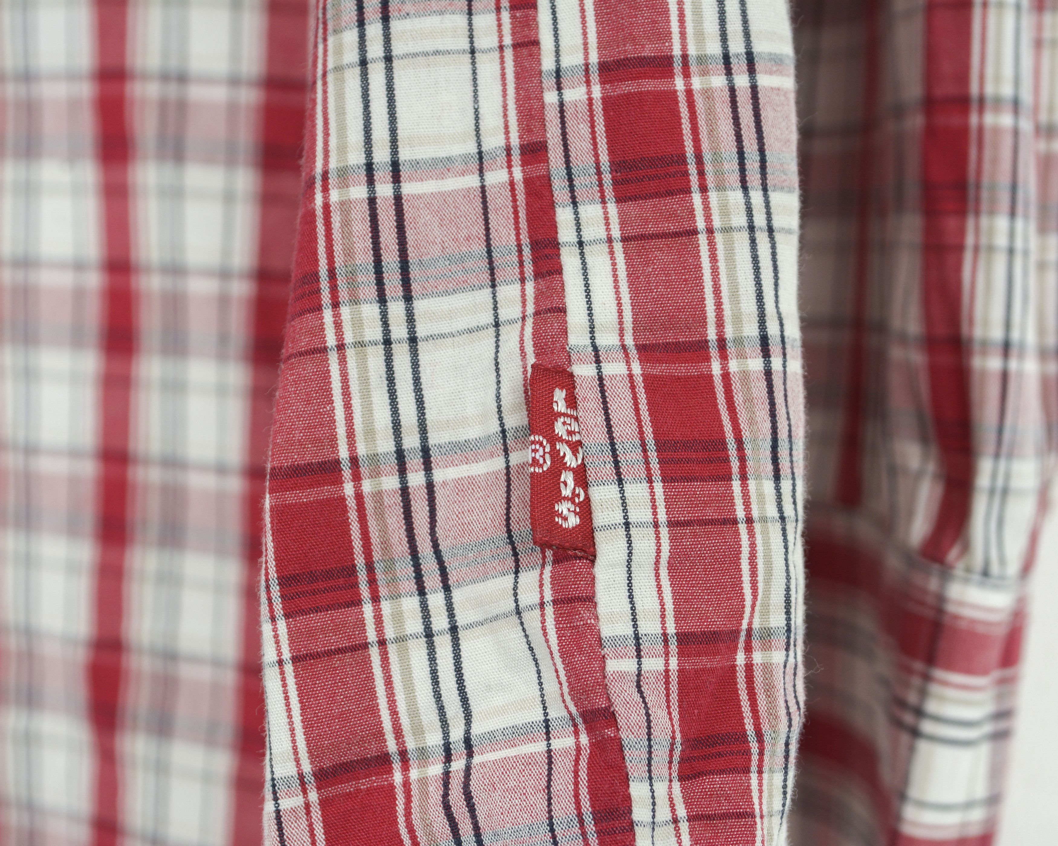 Levi's LEVI'S RED TAB 2XL Casual Shirt Check Plaid Long Sleeve Size US XXL / EU 58 / 5 - 7 Thumbnail