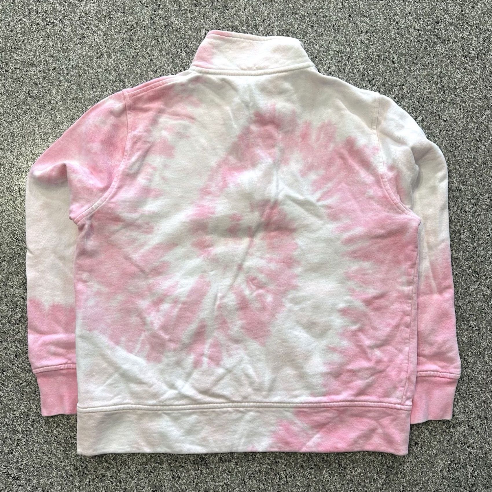 J.Crew J. Crew Quarter Zip Pullover Sweatshirt Womens S Pink Tie Dye Size S / US 4 / IT 40 - 7 Thumbnail