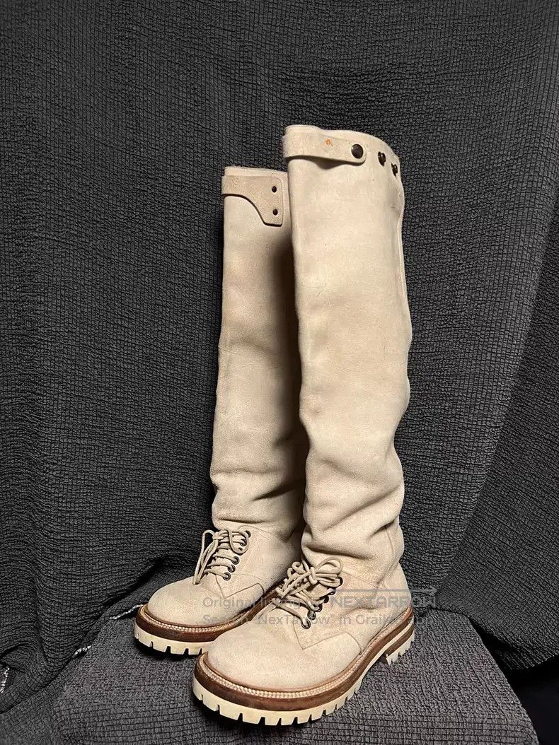 Rick Owens Rick Owens Elephant Leg Police Boots Size US 6 / EU 39 - 1 Thumbnail