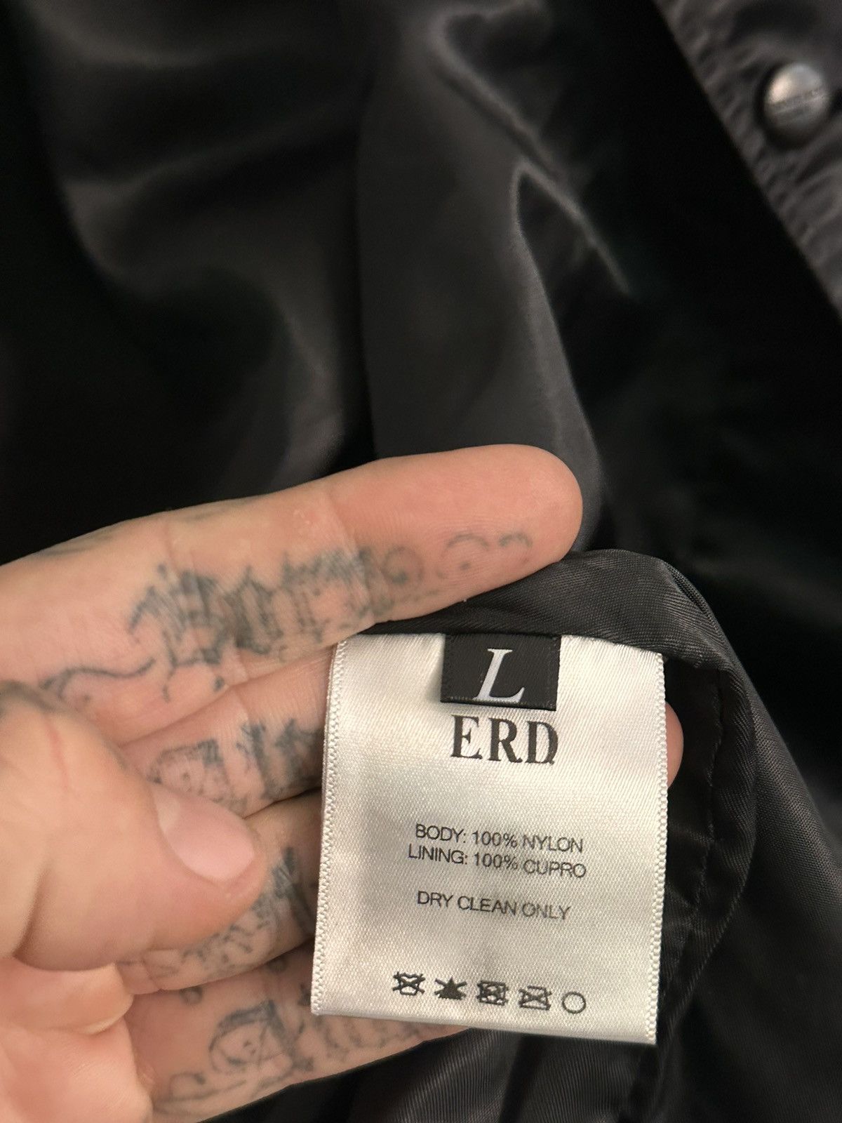 Enfants Riches Deprimes ERD 2020 Campaign LIMITED EDITION 1/10 Wasted Tears Jacket Size US L / EU 52-54 / 3 - 15 Thumbnail