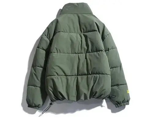 VIBE Green japanese style puffer jacket Size US M / EU 48-50 / 2 - 2 Thumbnail