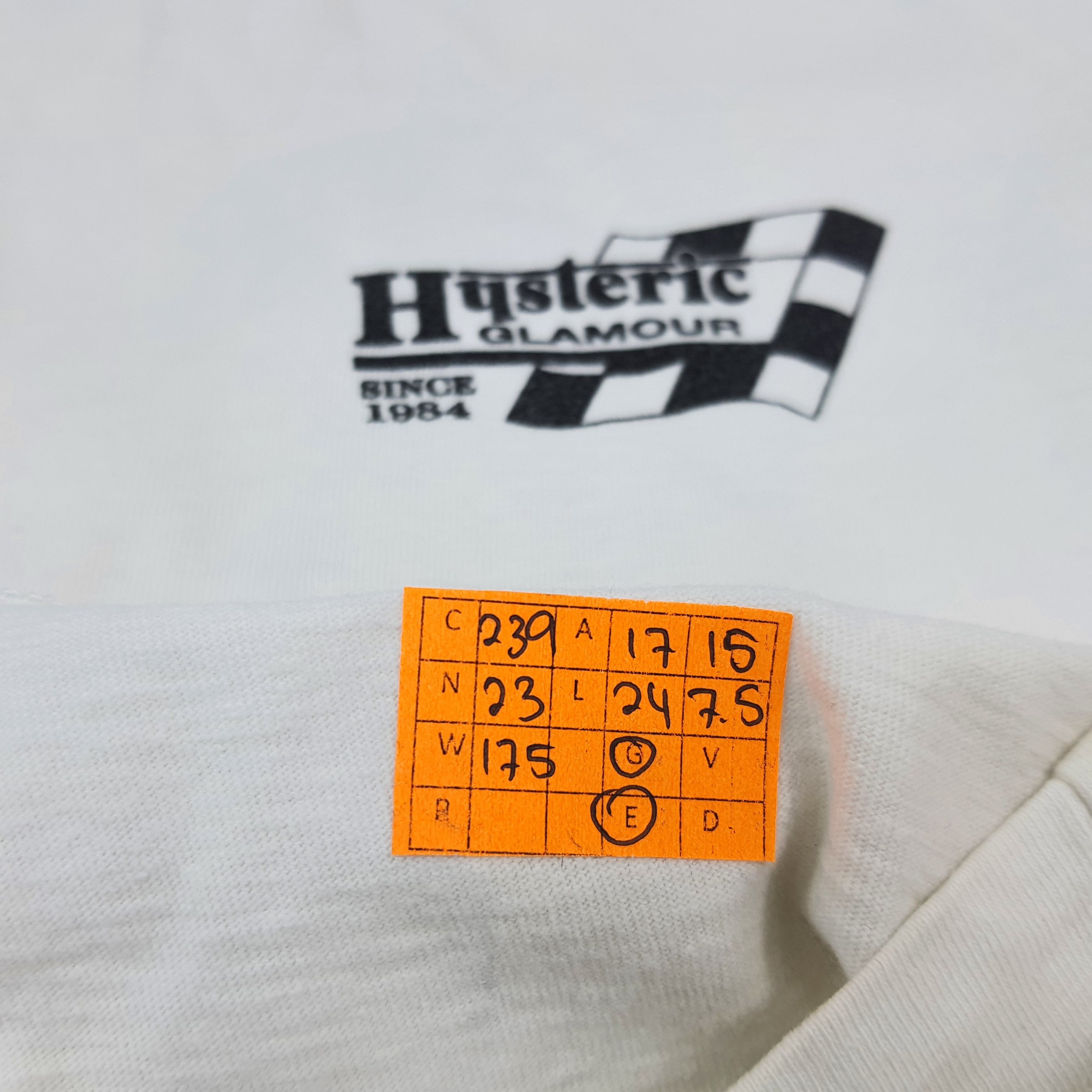 Hysteric Glamour Vintage Hysteric Glamour Fever Japan Brand Tshirt C239N23 Size US S / EU 44-46 / 1 - 10 Thumbnail