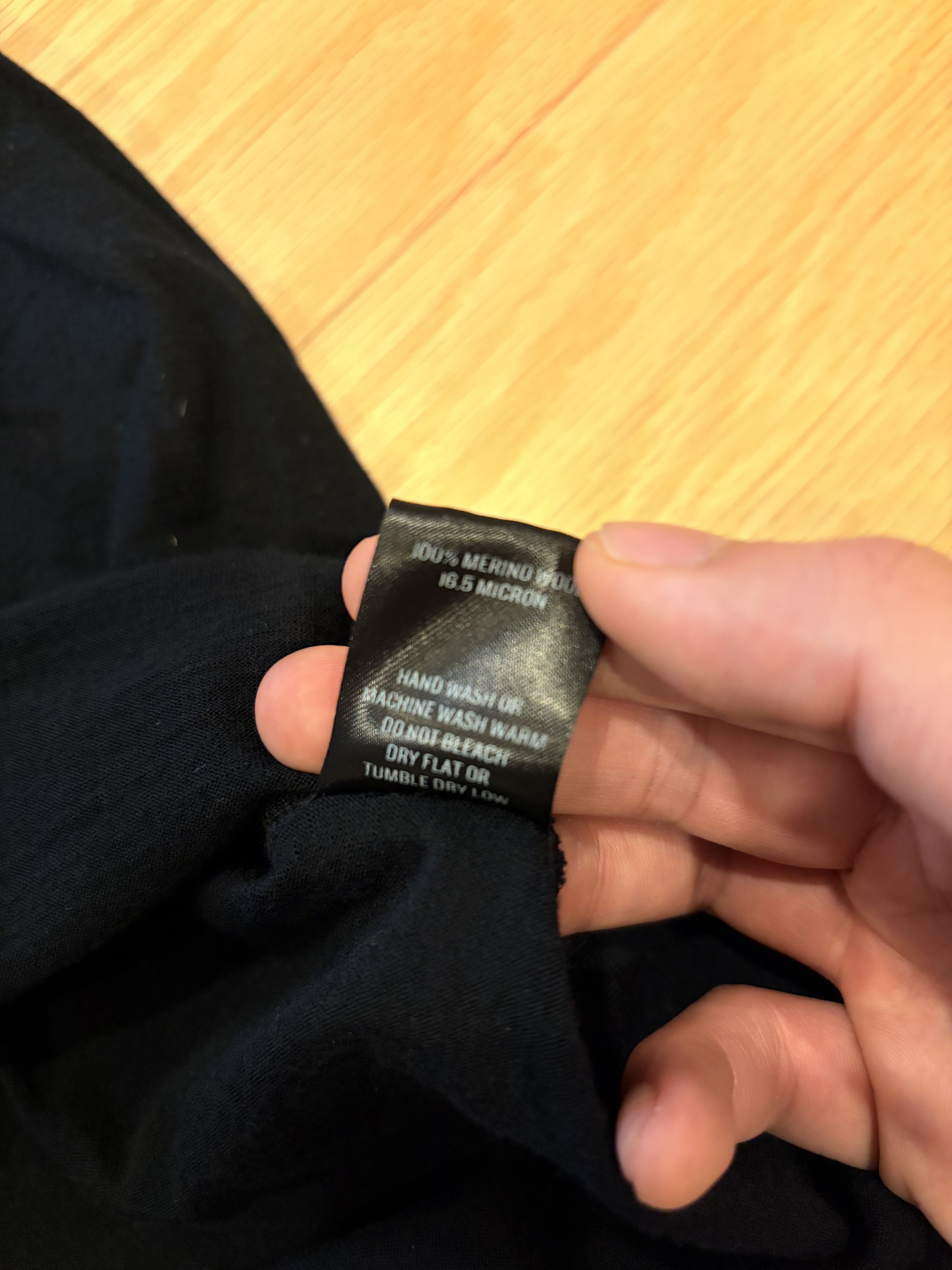 Outlier Outlier Ultrafine Merino Cut 1 T-shirt UFT XS Black 16.5 µm Size US XS / EU 42 / 0 - 3 Thumbnail