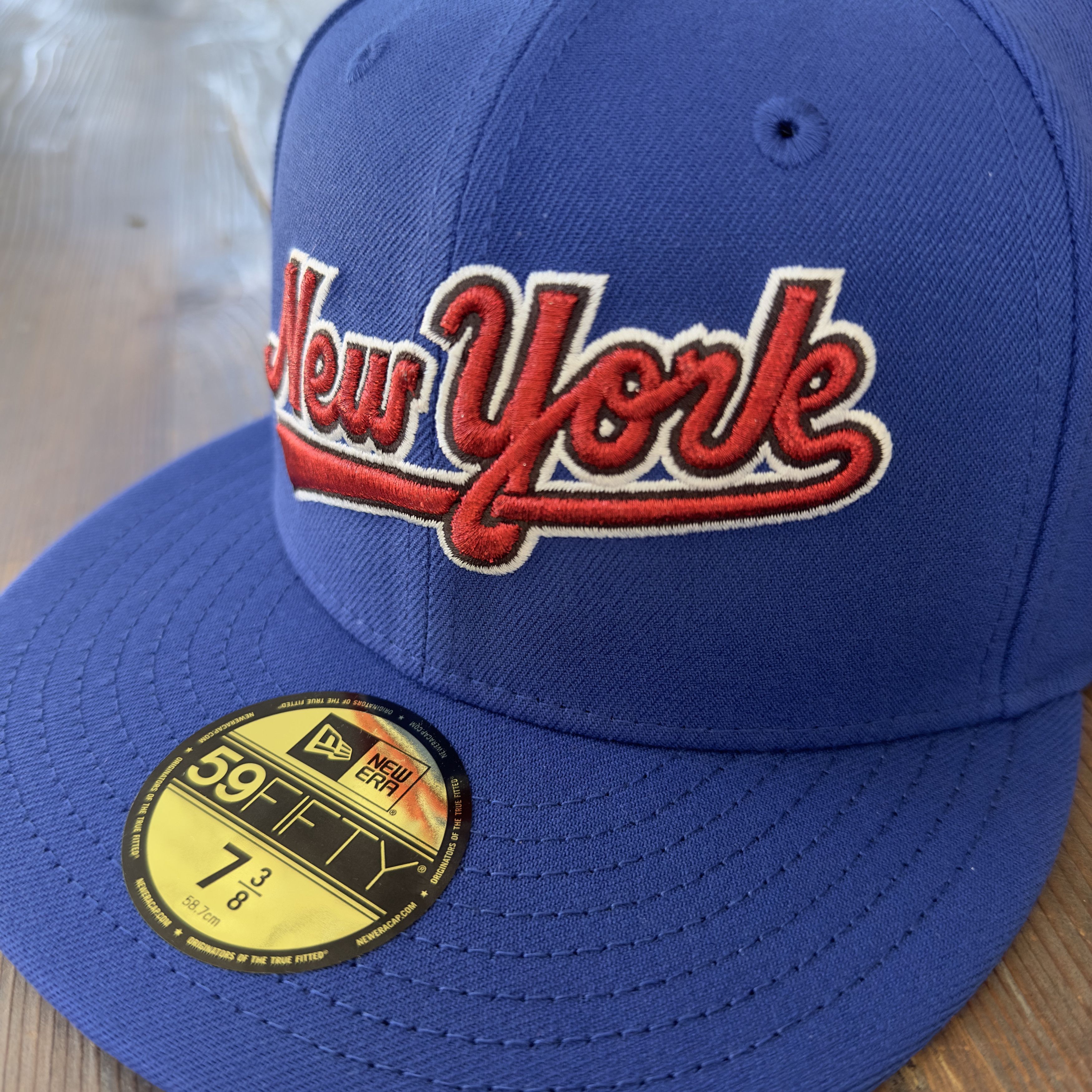 New Era New York Mets Script New Era 59Fifty 25th Anniversary 7 3/8" Size ONE SIZE - 2 Thumbnail