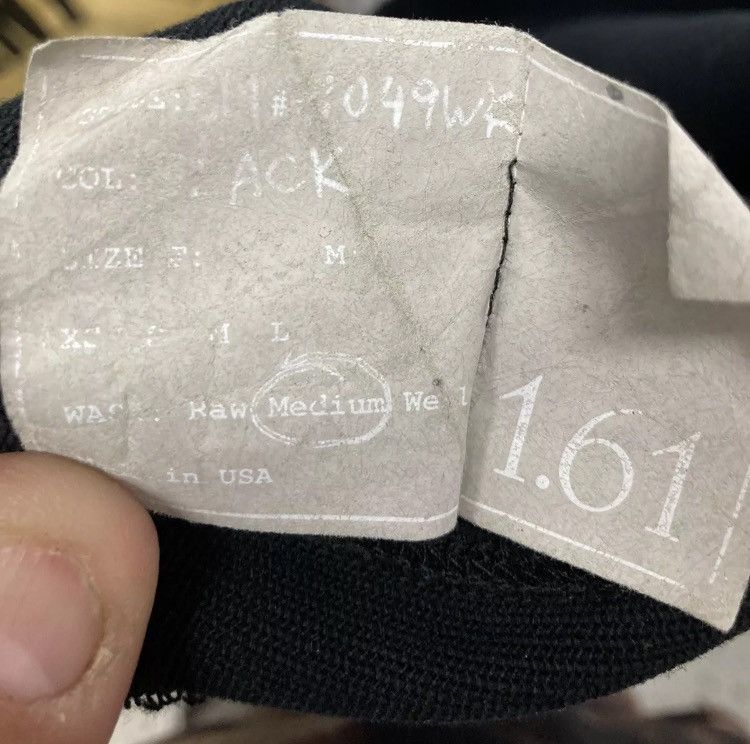 Odin 1.61 Odin Streetwear Black Raw Hem E.K. Shirt Sample Size US M / EU 48-50 / 2 - 6 Thumbnail