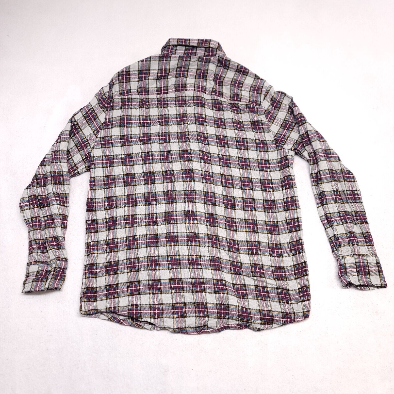 Haband Haband Casual Joe Tartan Flannel Shirt Mens Size M Gray Size US M / EU 48-50 / 2 - 10 Thumbnail