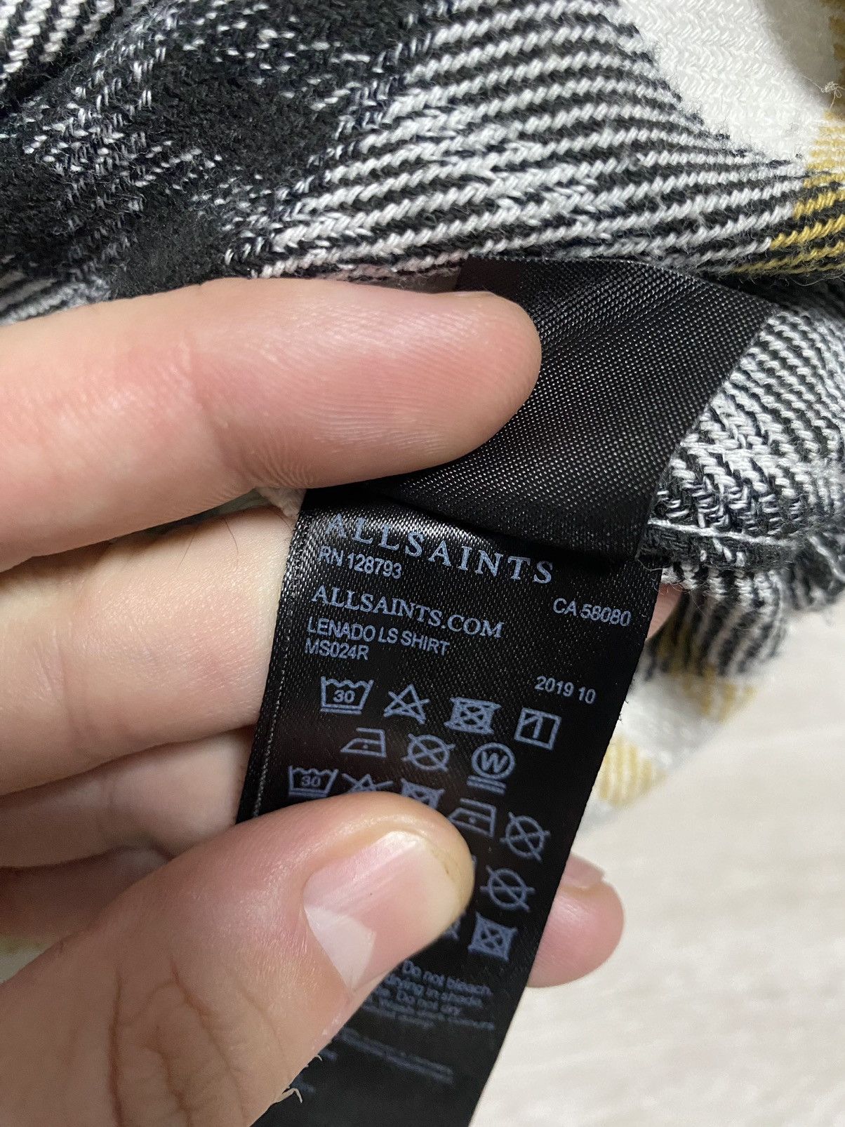 Allsaints Allsaints oversize T-shirt Flannel size S Size US S / EU 44-46 / 1 - 9 Thumbnail