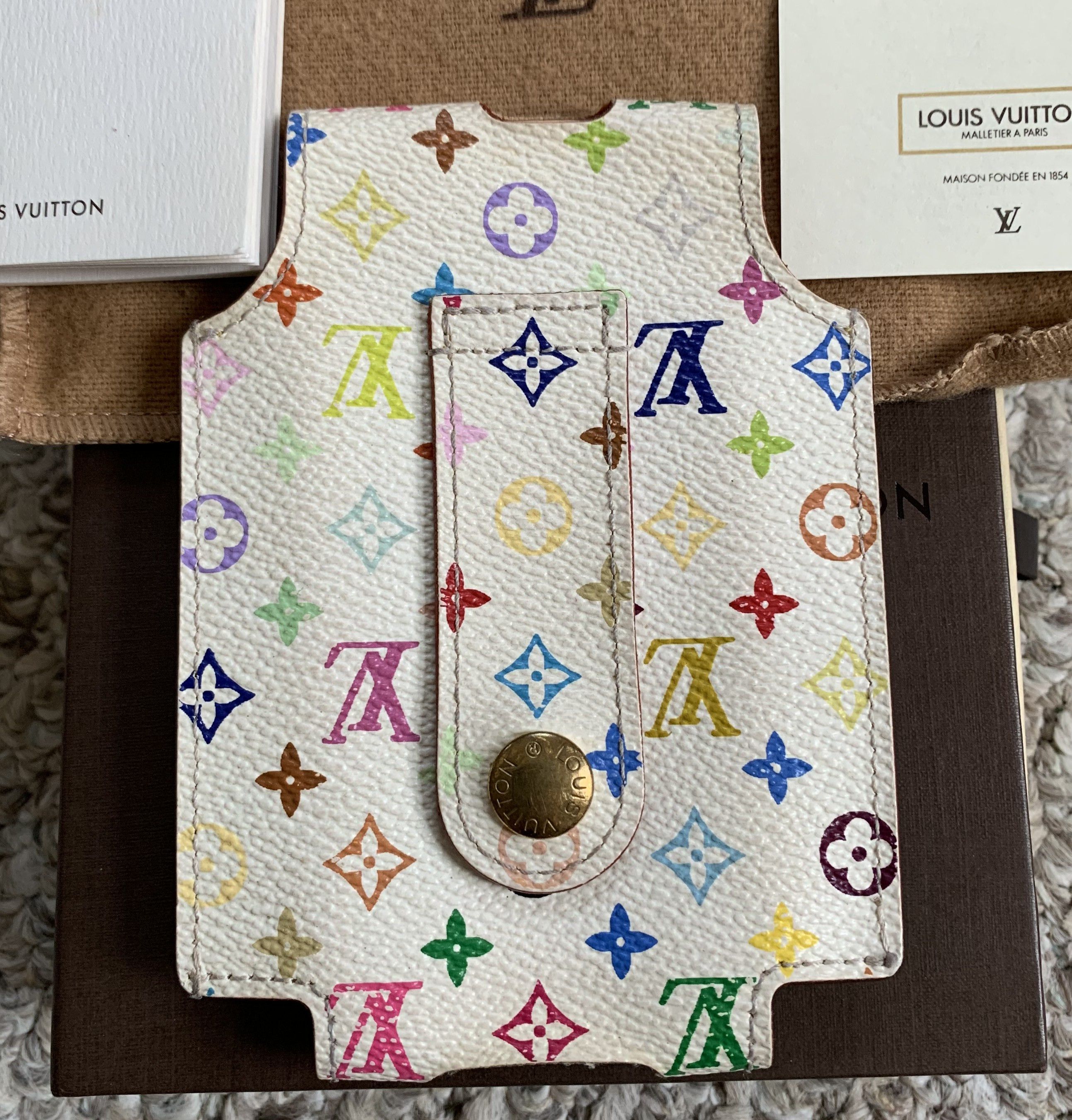 Louis Vuitton × Takashi Murakami S/S 2003 Louis Vuitton x Murakami Monogram Ipod Case Size ONE SIZE - 2 Thumbnail