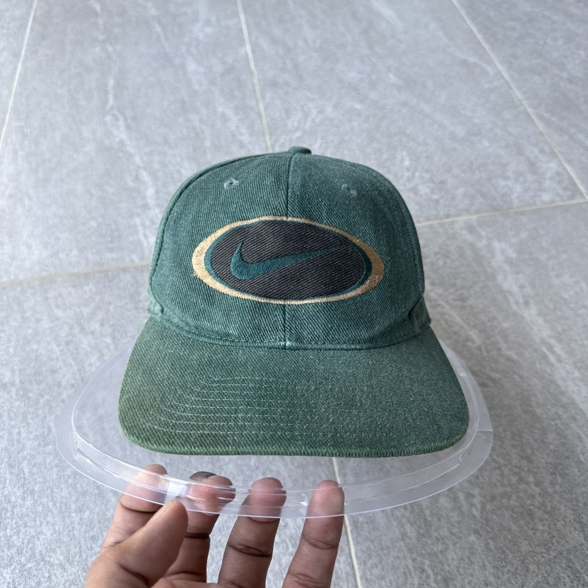 Nike Vintage NIKE swoosh logo cap.. vintage cap Size ONE SIZE - 2 Thumbnail