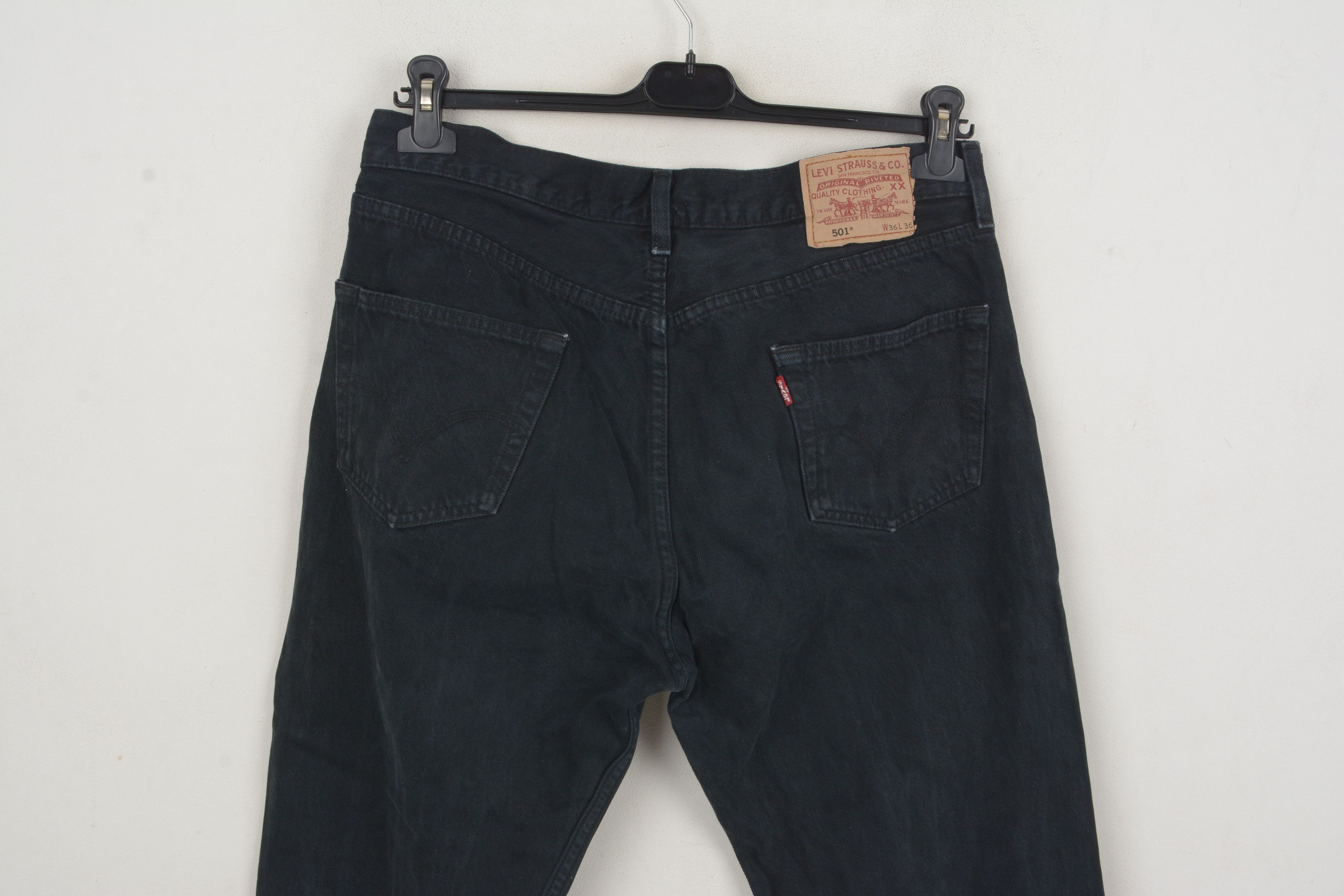 Levi's LEVI'S STRAUSS 501 Vintage 2006 Men's W36 L36 Black Jeans Size US 36 / EU 52 - 7 Thumbnail