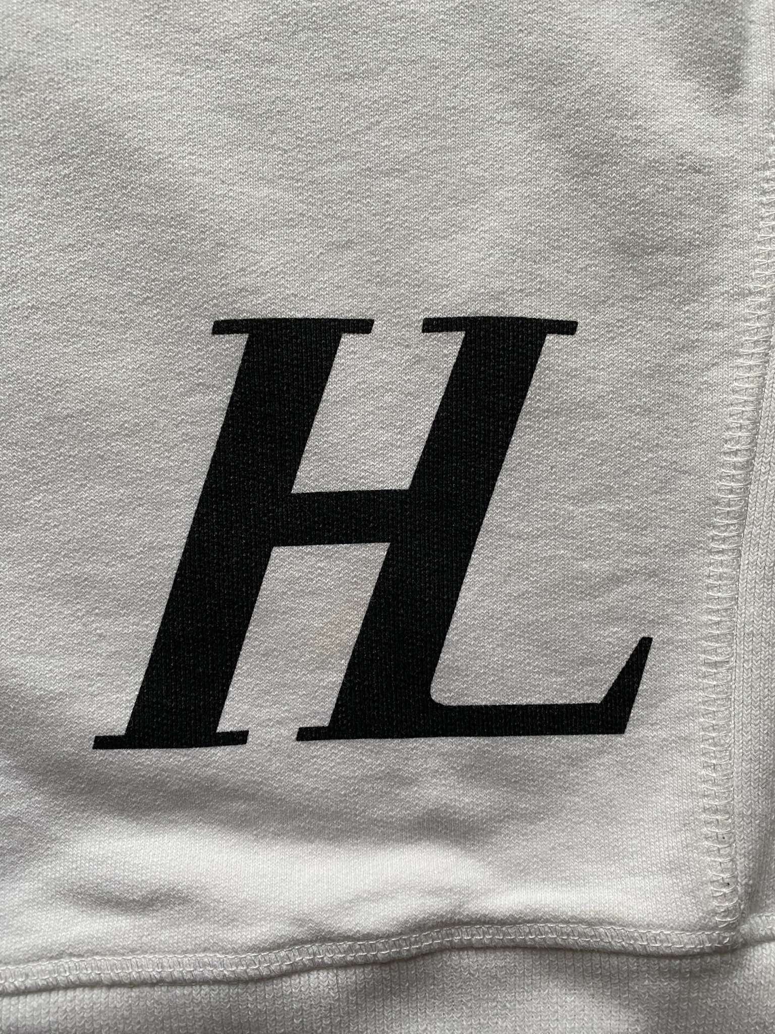 Helmut Lang Helmut Lang Femme Monogram Crewneck Logo White Sweatshirt HL Size S / US 4 / IT 40 - 3 Thumbnail