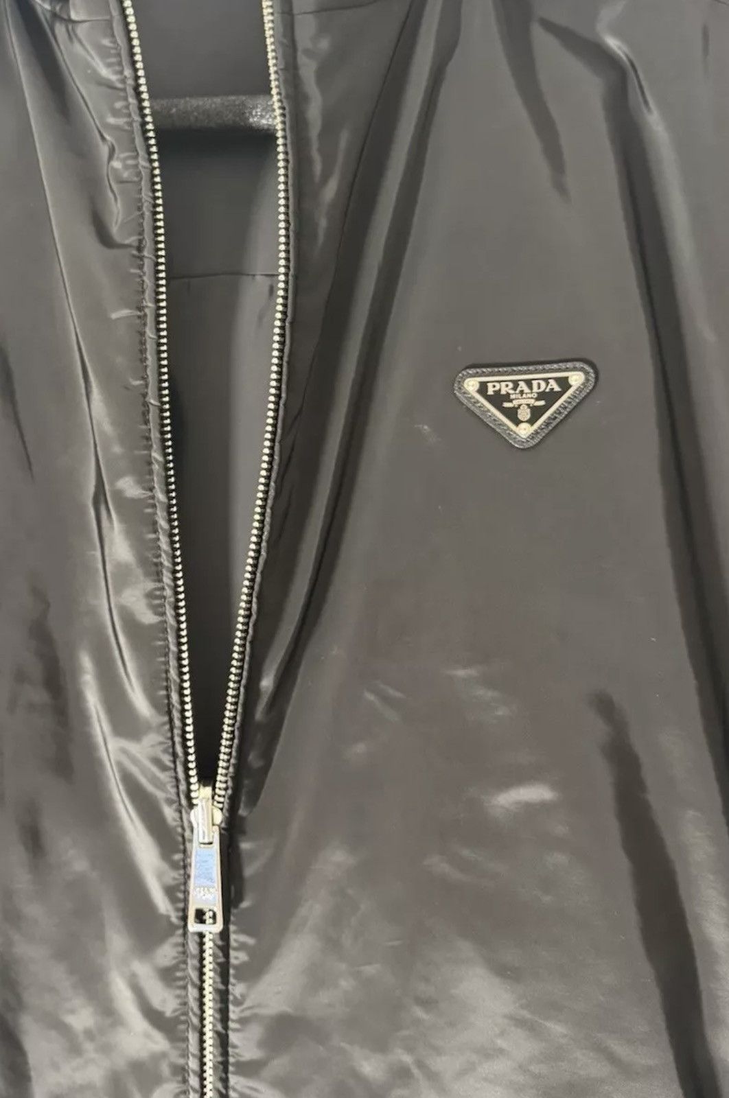 Prada PRADA reversible jacket SEE REAL TAPE MEASUREMENTS IN PHOTOS Size US L / EU 52-54 / 3 - 24 Thumbnail