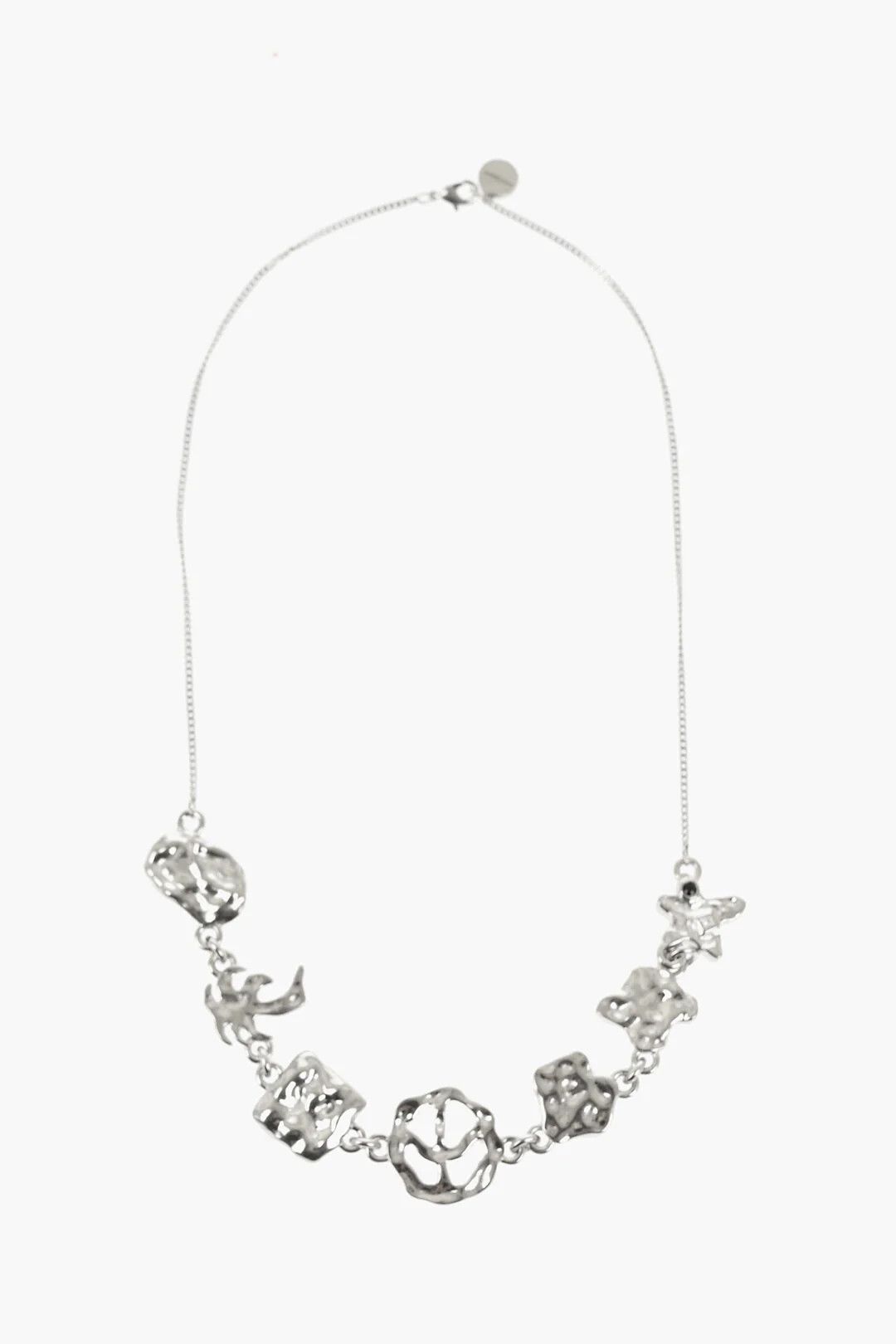 Palm Angels og1mm0326 Size: OS / Brass Necklace in Sliver Size ONE SIZE - 1 Thumbnail