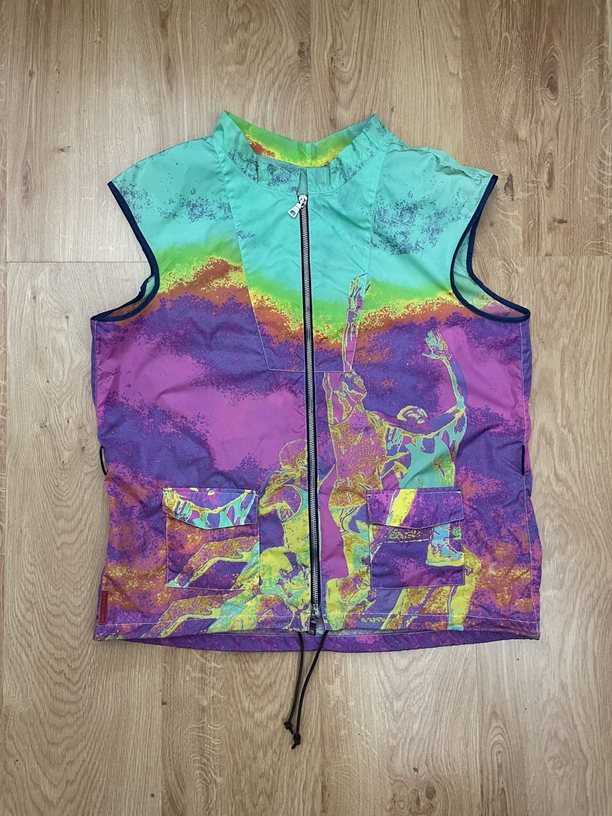 Prada Prada olympic nylon vest Size US L / EU 52-54 / 3 - 1 Thumbnail