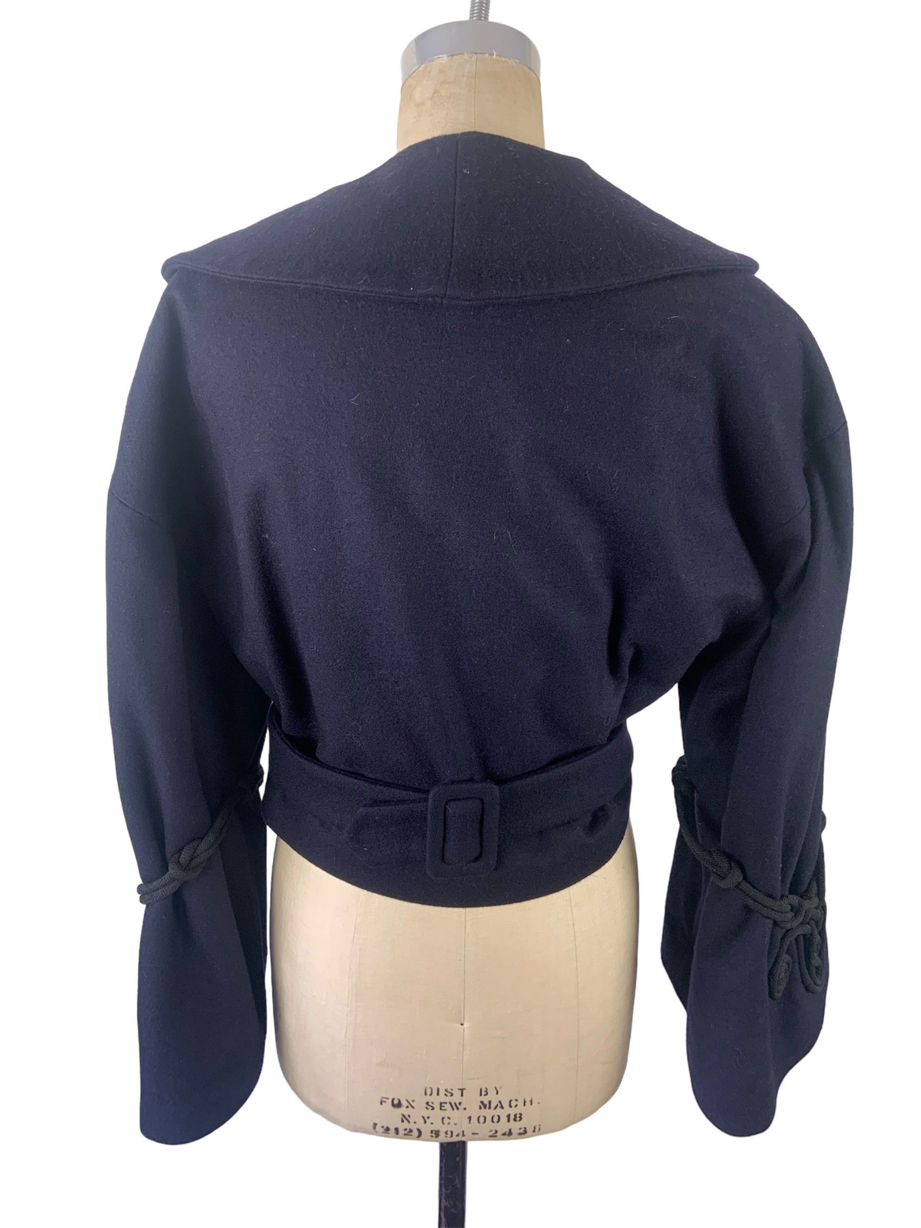 Other Mark Collection Wool Wrap Jacket Size M / US 6-8 / IT 42-44 - 2 Thumbnail
