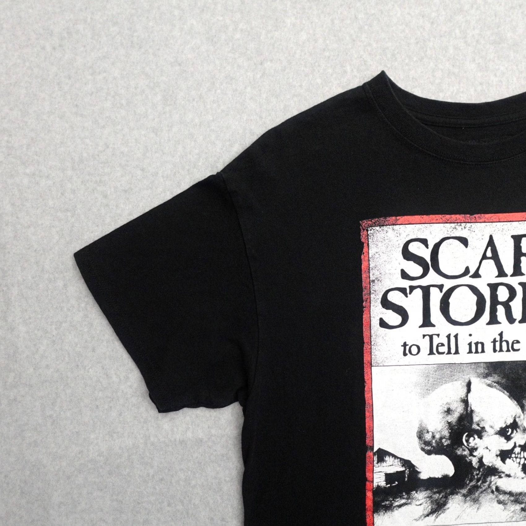 Vintage Scary Stories TShirt Adult Large Black Nike Shirt Mens Mens Size US L / EU 52-54 / 3 - 5 Thumbnail