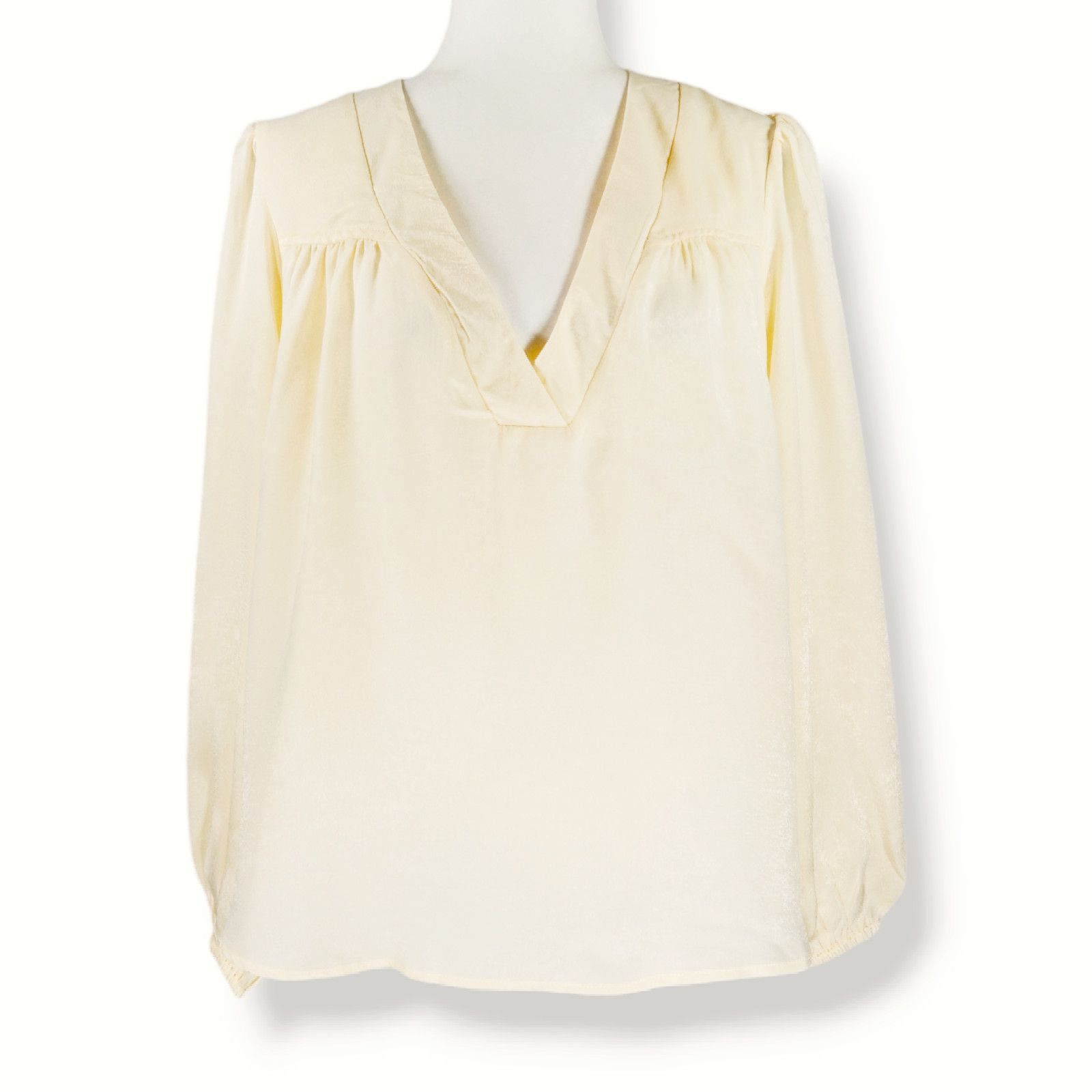Other NWT B.O.G. Band of the Free Cash Blouse Sz. M [8-10] Ivory Size M / US 6-8 / IT 42-44 - 4 Thumbnail