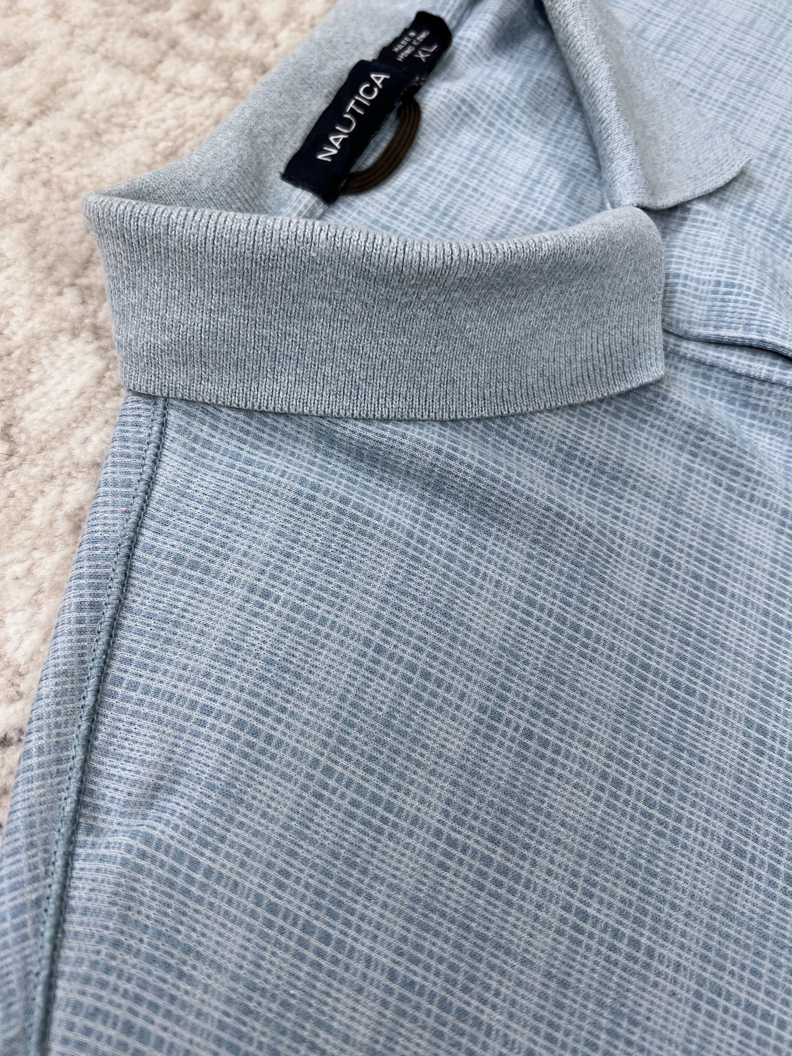 Nautica Vintage Nautica Long Sleeve Polo Shirt Made in Hong Kong XL Size US XL / EU 56 / 4 - 5 Thumbnail