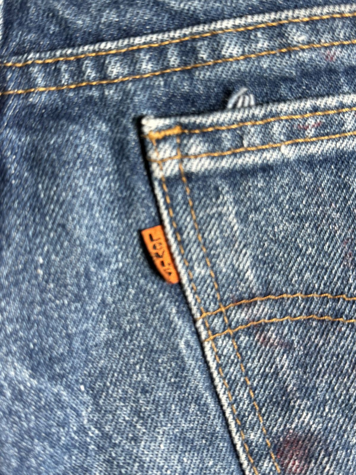 Levi's Levi's 517 Orange Tab Vintage Denim Size US 33 - 10 Thumbnail