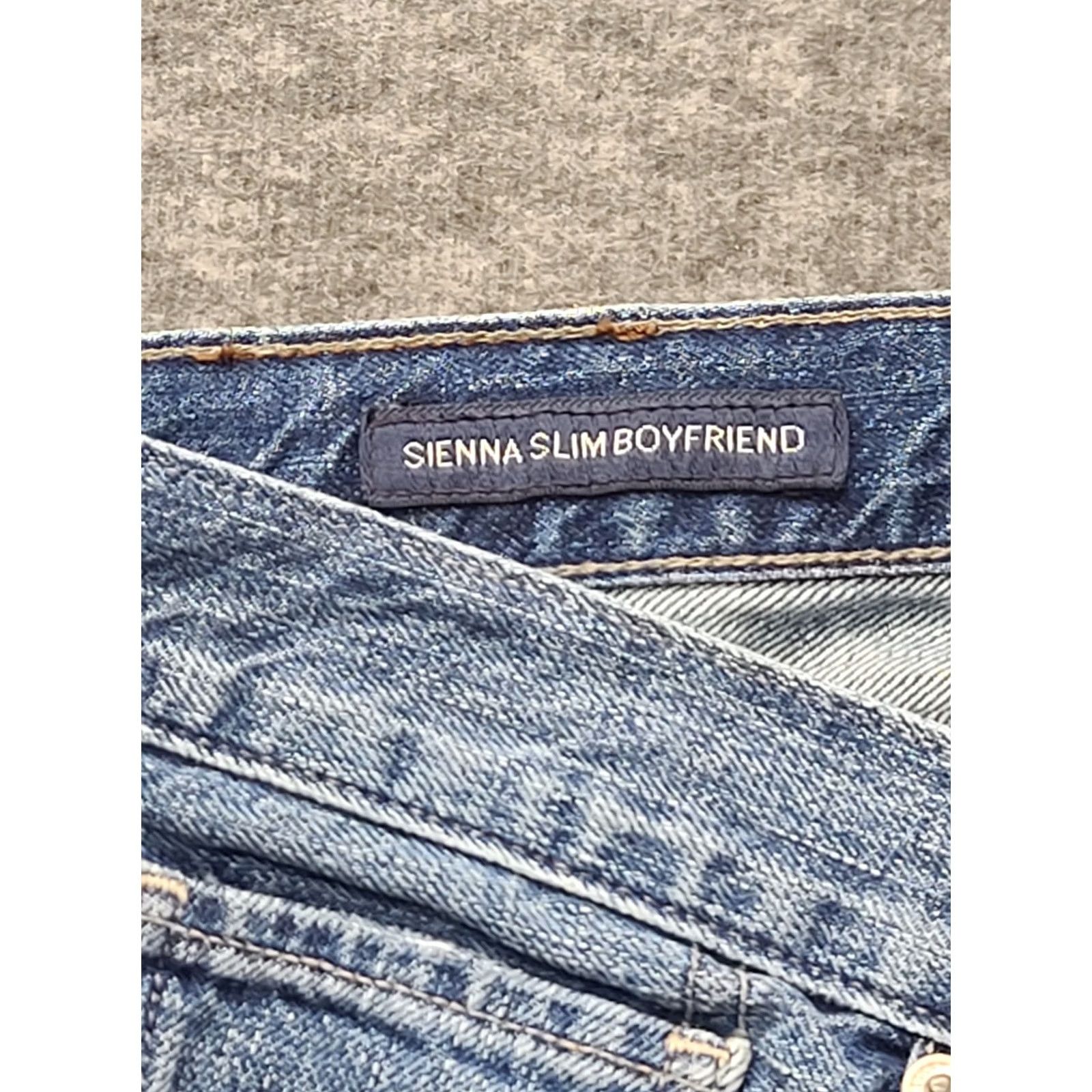 Lucky Brand Lucky Brand Jeans Womens 10x25 Sienna Slim Fit Boyfriend High Rise Cuffed Denim Blue 5-Pocket Slim Girls Or Womens Jeans Size 32" / US 10 / IT 46 - 3 Thumbnail