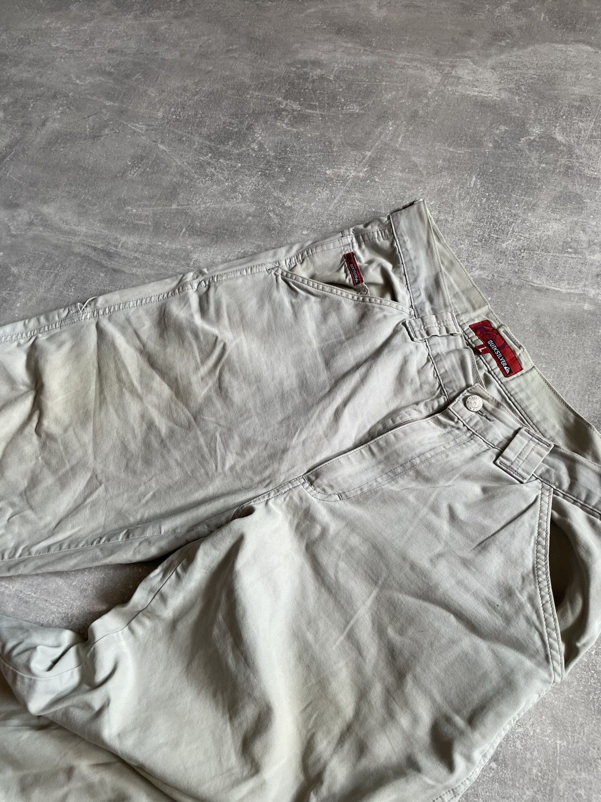 Quiksilver × Vintage Vintage quiksilver 90s pants workwear skate rap south wu y2k Size US 34 / EU 50 - 9 Thumbnail