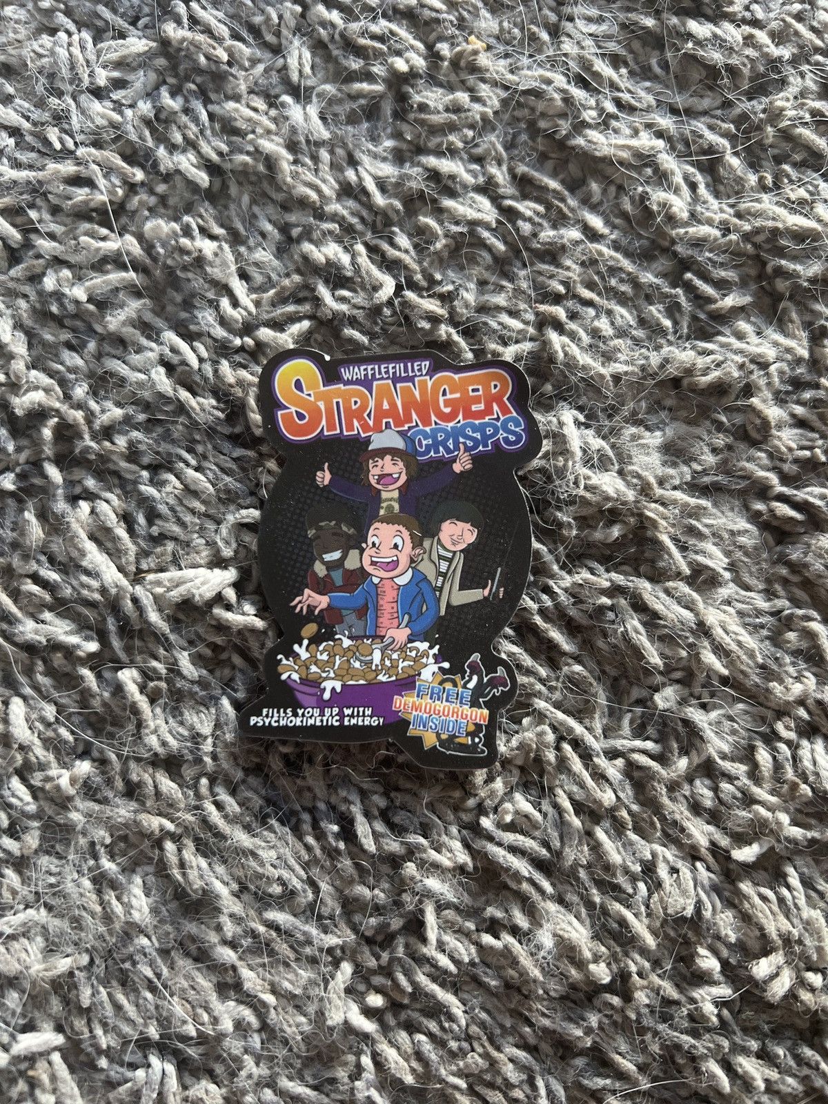 Hypebeast Stranger Things Wafflefilled Stranger Crisps Sticker Size ONE SIZE - 1 Thumbnail