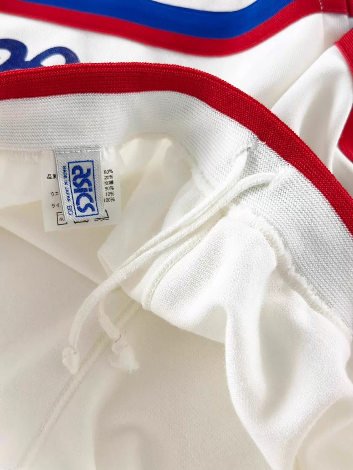 Asics asics vintage nautical retro sport unisex short Size 26" / US 2 / IT 38 - 4 Thumbnail