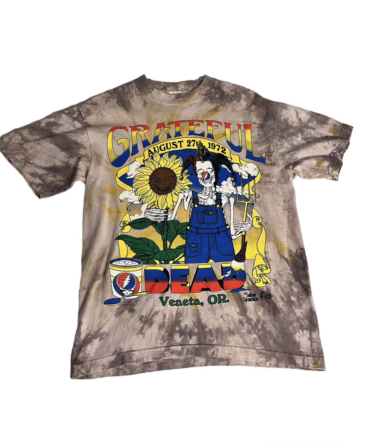 Grateful Dead × Online Ceramics Grateful Dead 1972 Veneta