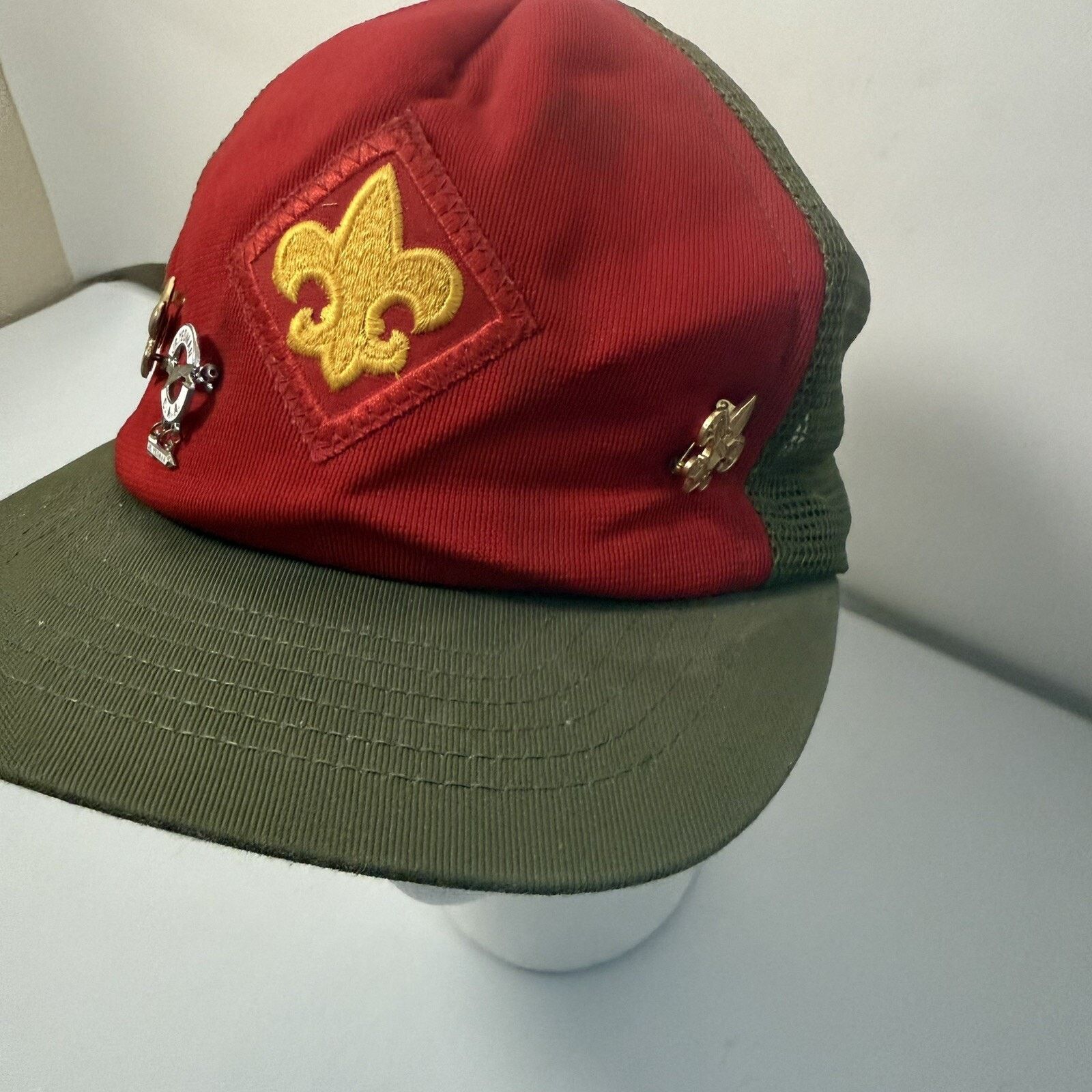 Other Vintage Boy Scouts Of America Snap Back Cap Pins OS USA 80’s Size ONE SIZE - 3 Thumbnail