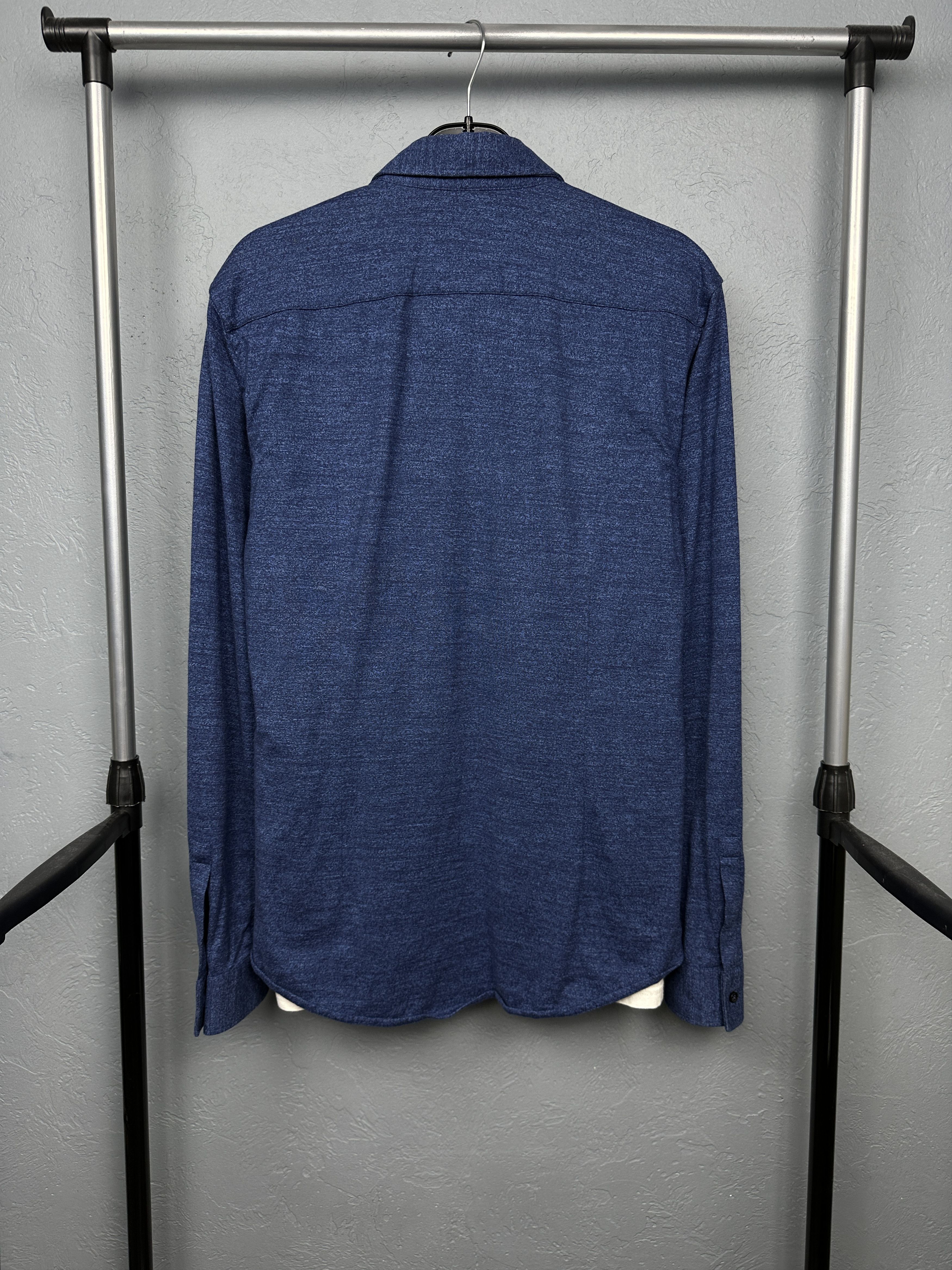 Hugo Boss Hugo Boss Mens Knit Long Sleeve Shirt Size US M / EU 48-50 / 2 - 6 Thumbnail