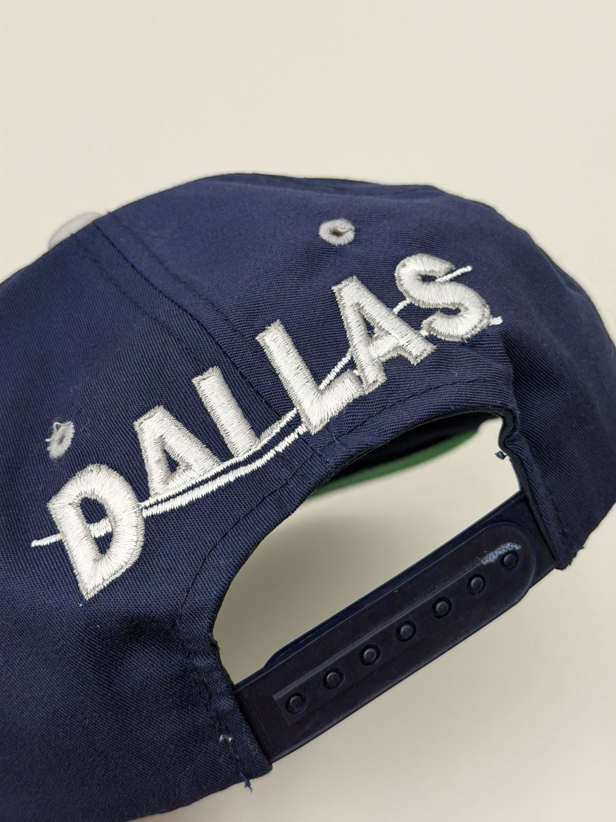 NFL Vintage 90s Dallas Cowboys Back Script NFL Snapback Hat Size ONE SIZE - 5 Thumbnail