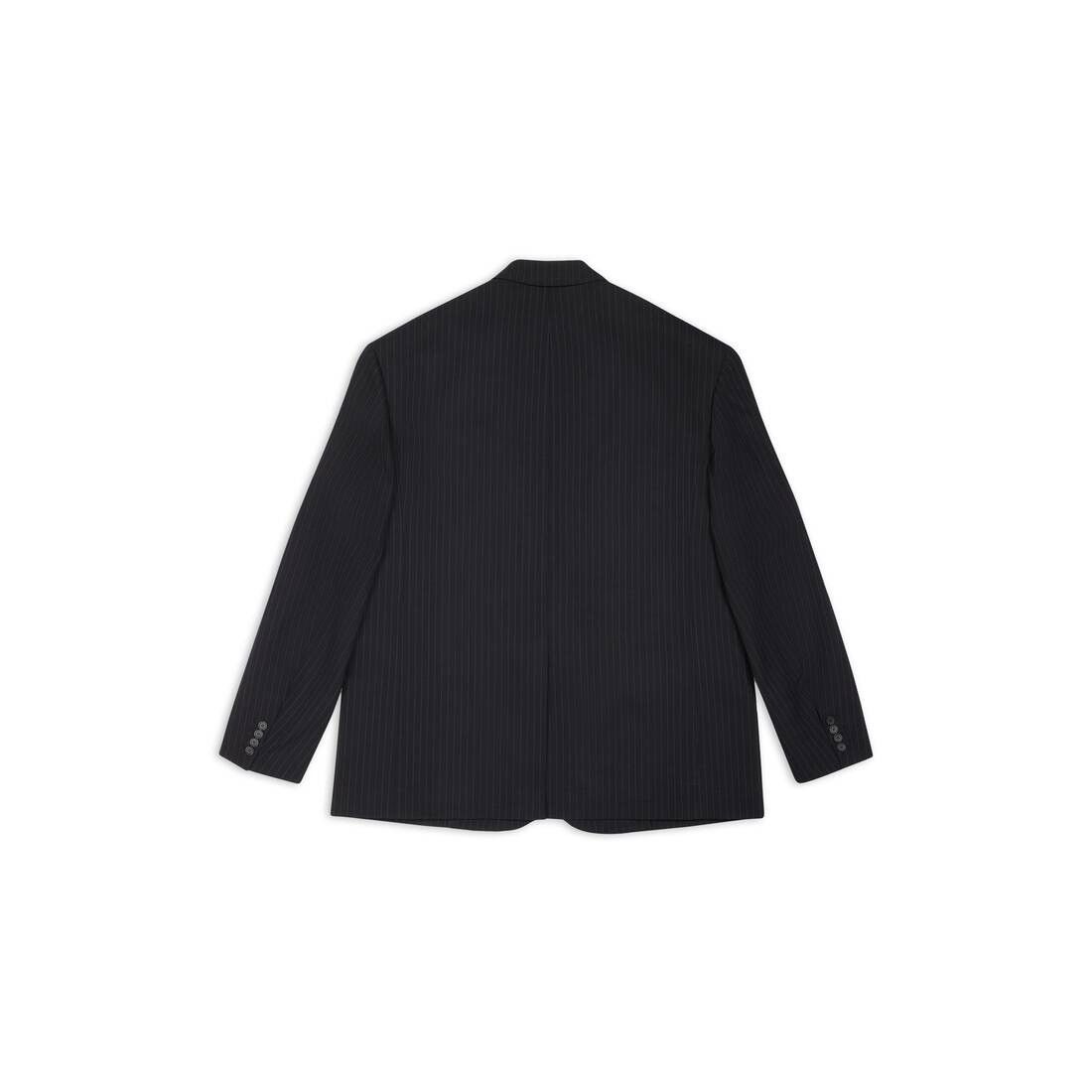 Balenciaga o1w1db10425 Oversized Jacket in Black Size US L / EU 52-54 / 3 - 6 Thumbnail