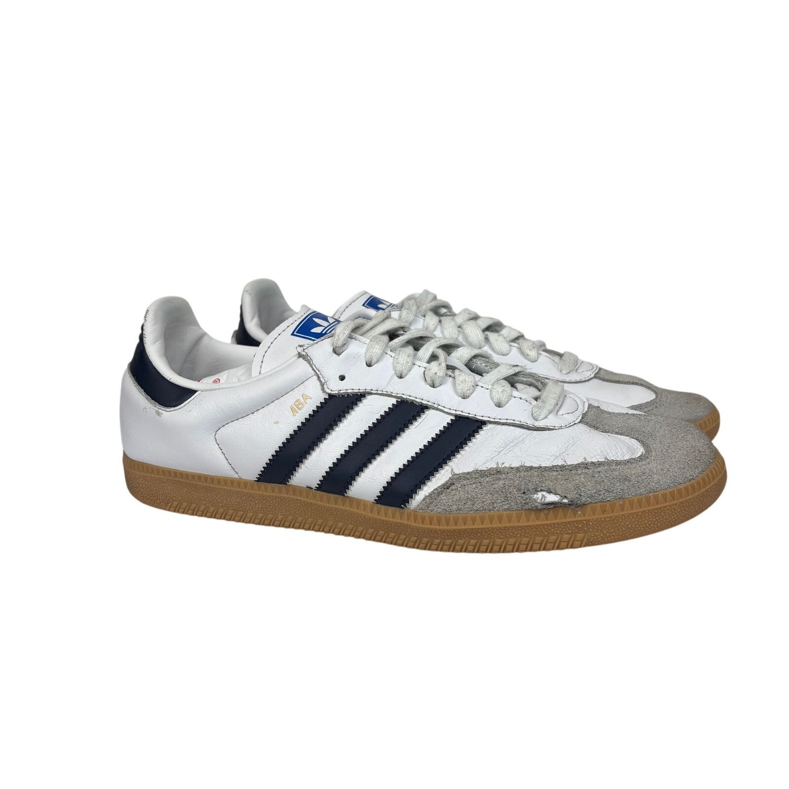 Adidas Adidas Samba Classic White Sneakers Shoes Men's 10 Size US 10 / EU 43 - 1 Thumbnail