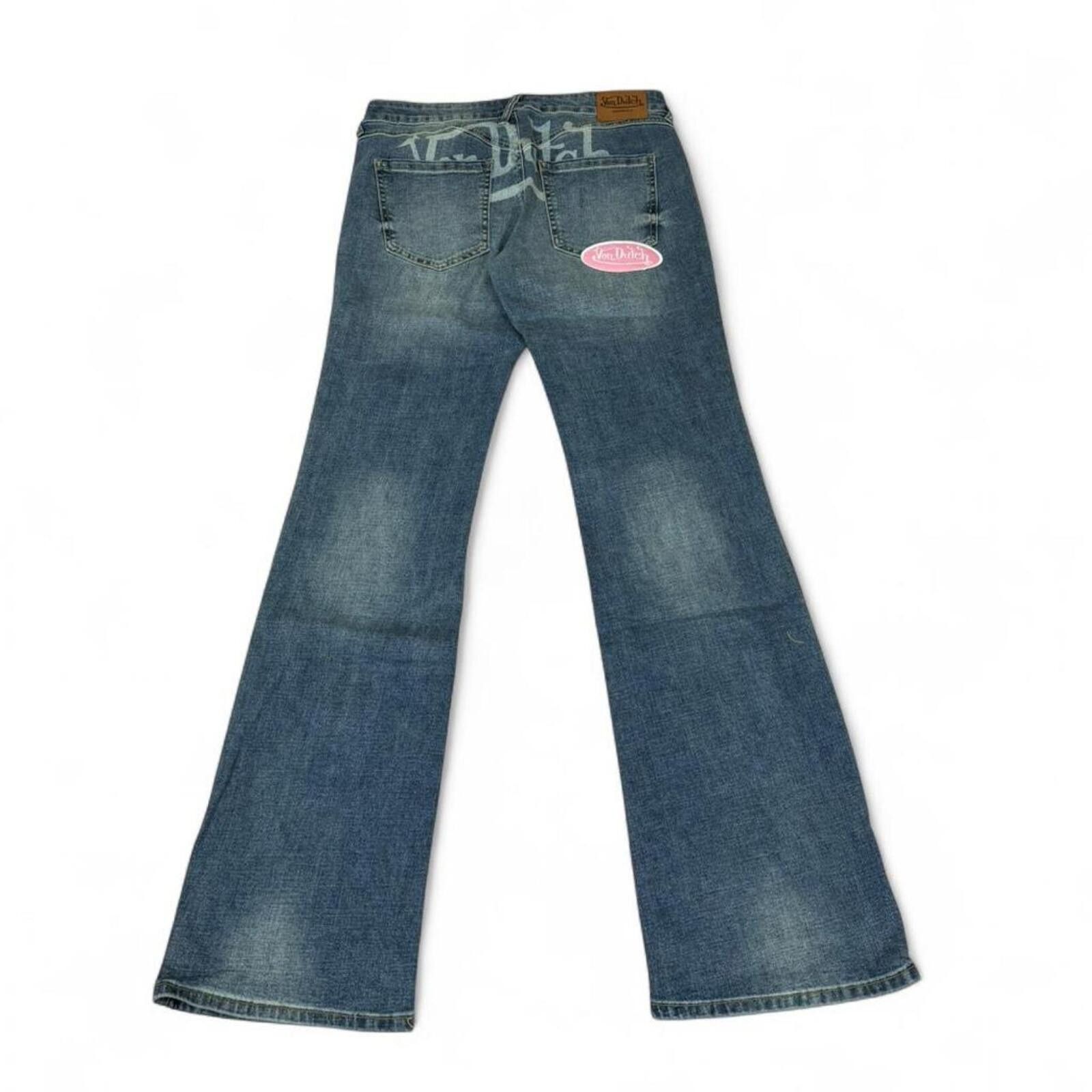 True Religion Von Dutch bootcut y2k style with patch and cool print design Size 30" / US 8 / IT 44 - 2 Thumbnail