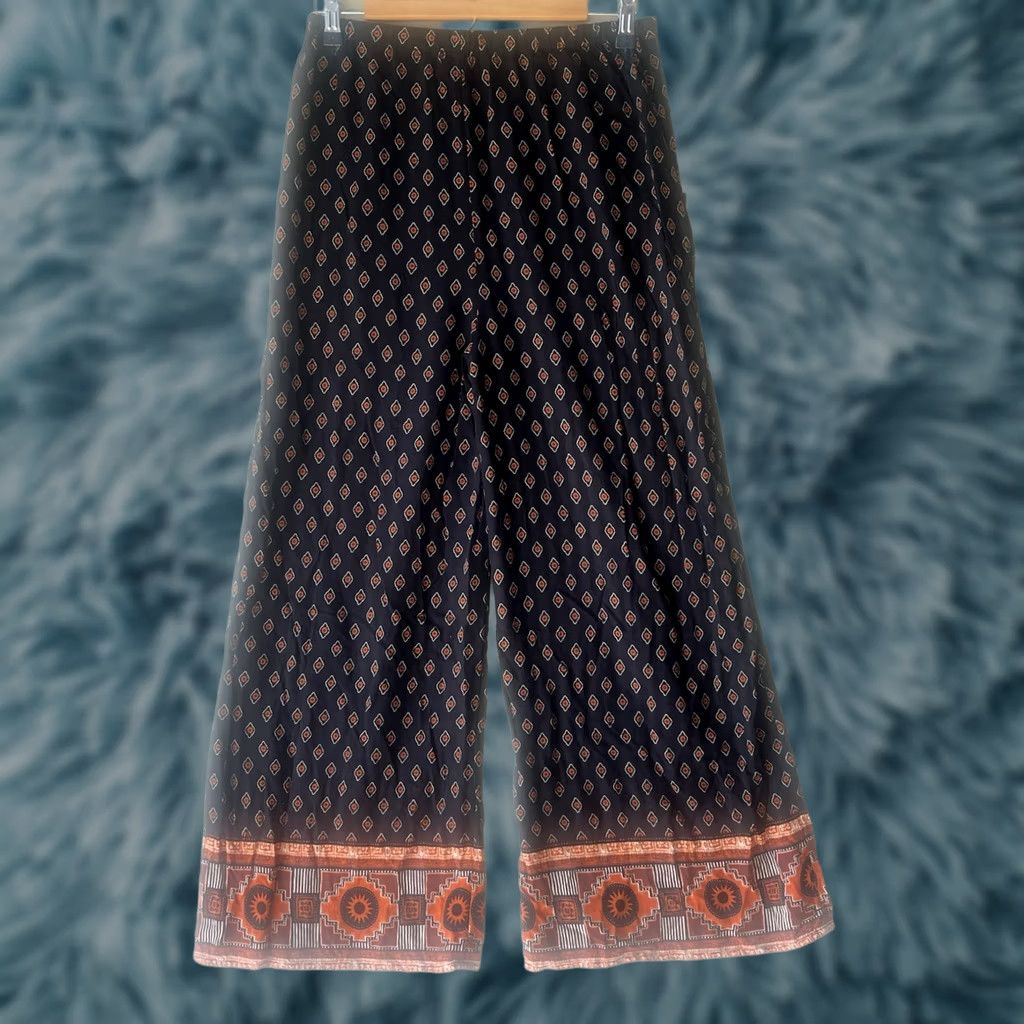 Rip Curl Rip Curl Pants Womens S Dark Color Beach Palazzo Summer Travel Size 28" / US 6 / IT 42 - 1 Thumbnail
