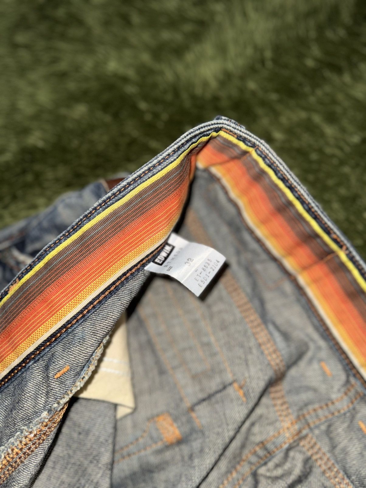 Edwin [32] EDWIN MADE IN JAPAN Zip Pocket Denim Pants Size US 32 / EU 48 - 4 Thumbnail