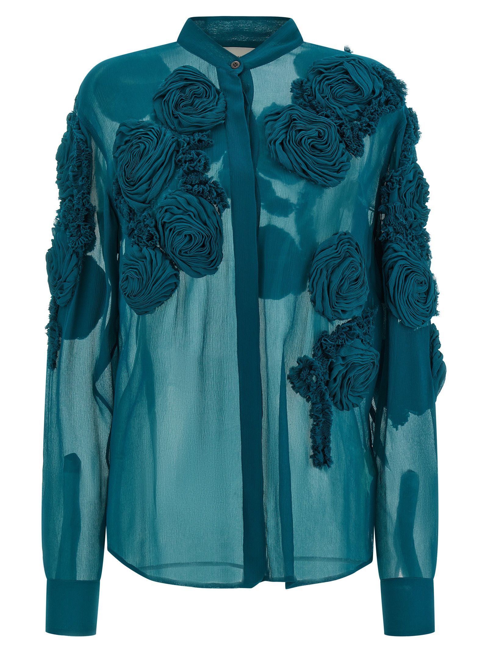 Dries Van Noten 'Chowsa' shirt Size L / US 10 / IT 46 - 1 Thumbnail