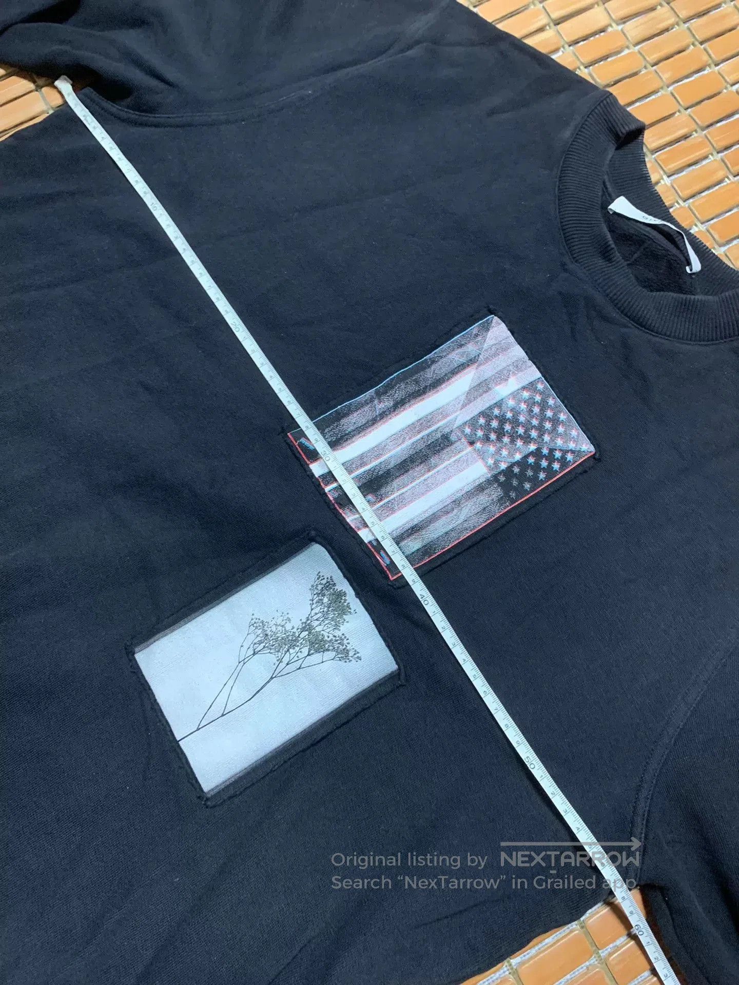 Givenchy Givenchy Montage Flag Patch Sweatshirt. Size US M / EU 48-50 / 2 - 7 Thumbnail