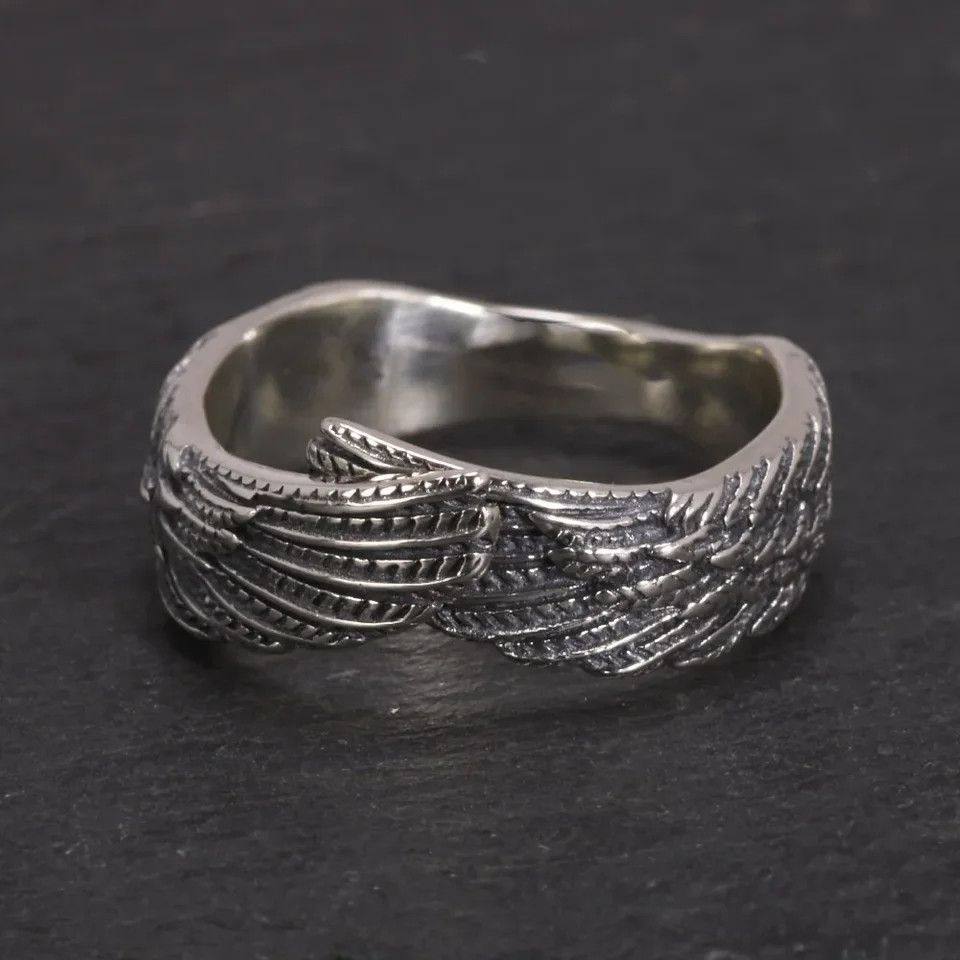 Japanese Brand × Vintage Wing silver ring Size ONE SIZE - 1 Thumbnail