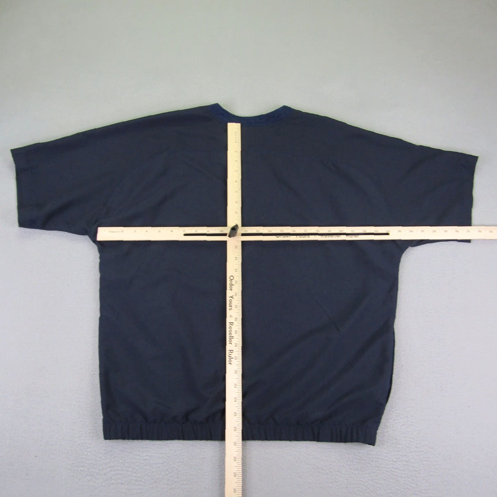 Vintage Sunderland Of Scotland Windbreaker Jacket Mens M Blue Golf Windbreaker Pockets Logo Casual Outdoor Sports Size US 31 - 5 Thumbnail