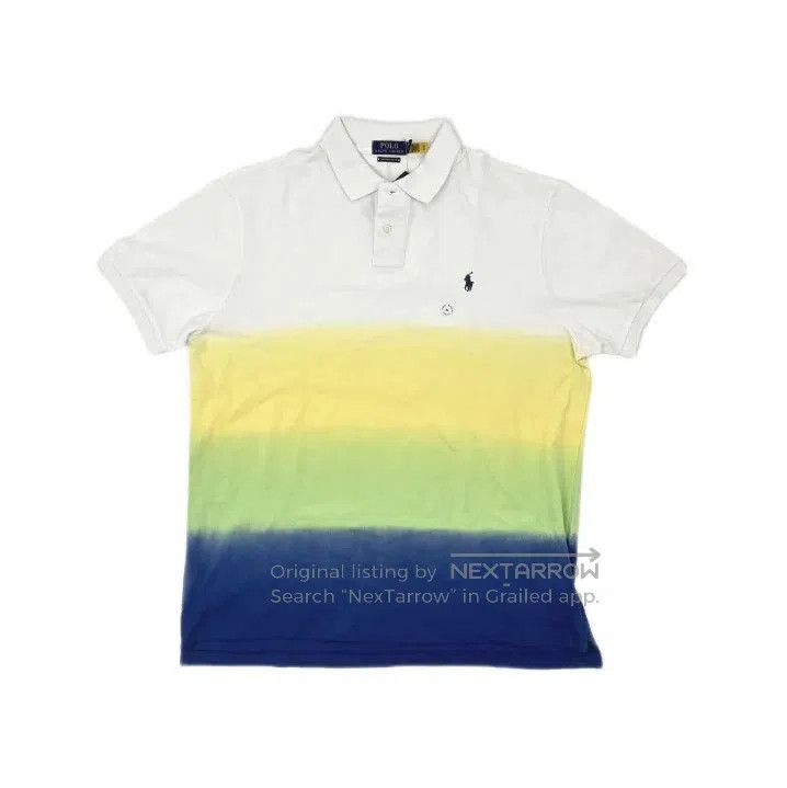 Polo Ralph Lauren Polo Ralph Lauren Gradient Pony Embroidered Polo Shirt. Size US XL / EU 56 / 4 - 2 Thumbnail